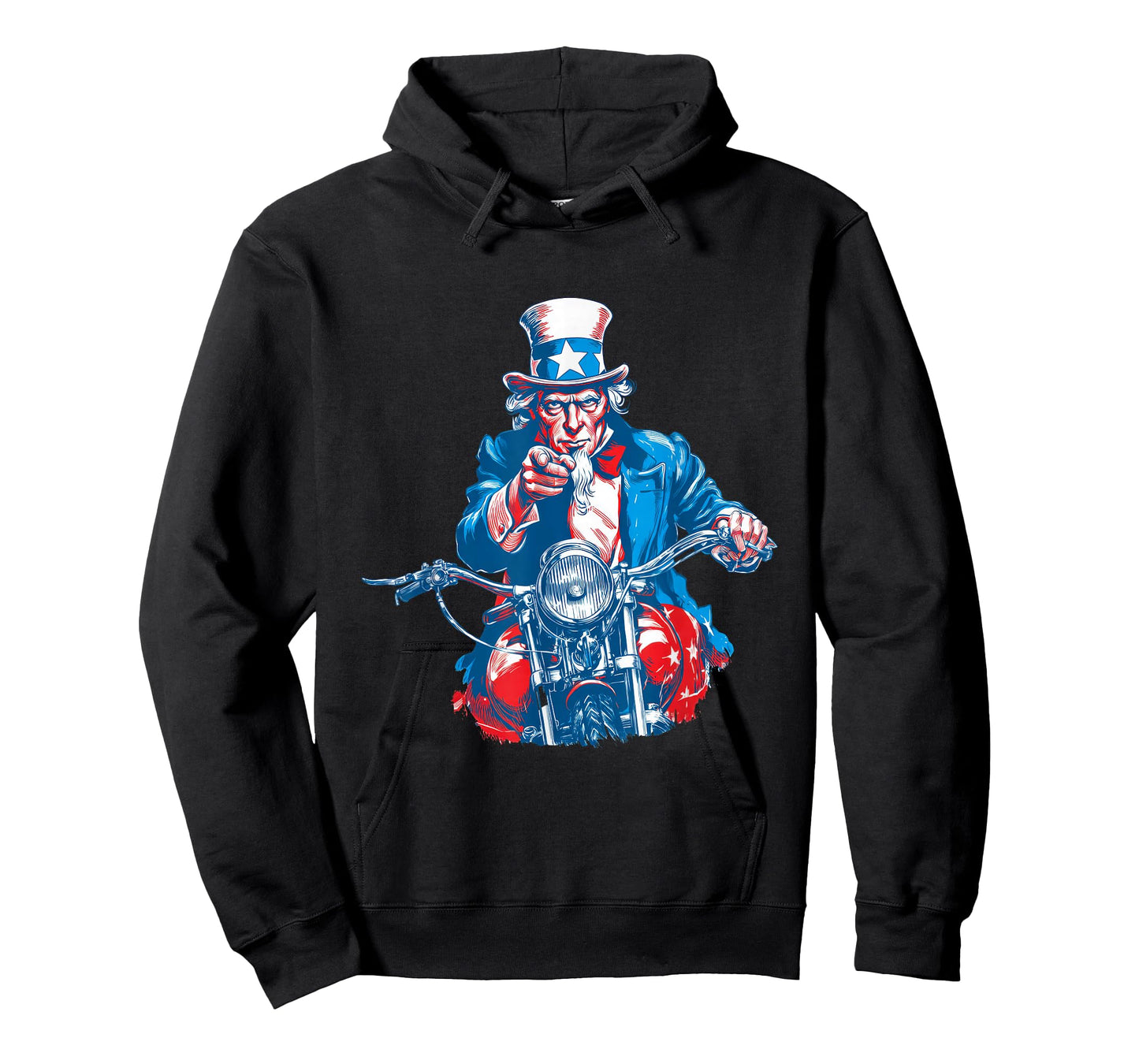 Amazing Motorcycle Costume for Patriotic Lovers T-Shirt