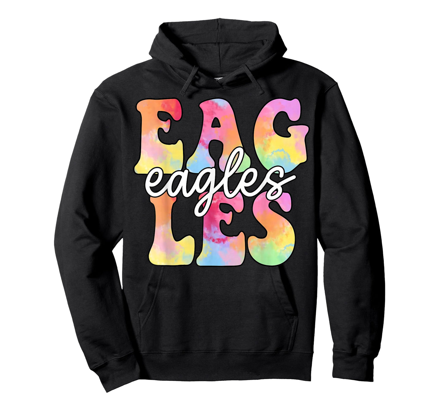 Eagles School Tie-Dye T-Shirt