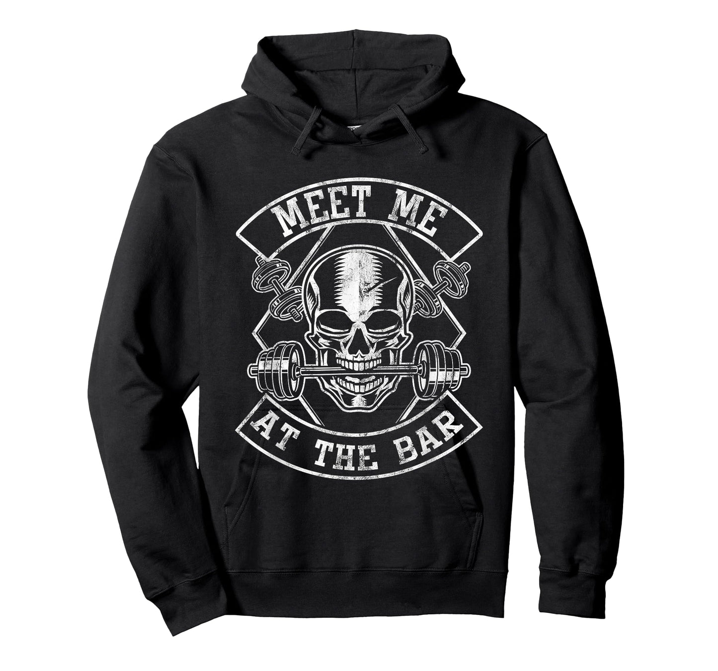 Weightlifting Bodybuilding Meet Me At The Bar Powerlifting T-Shirt