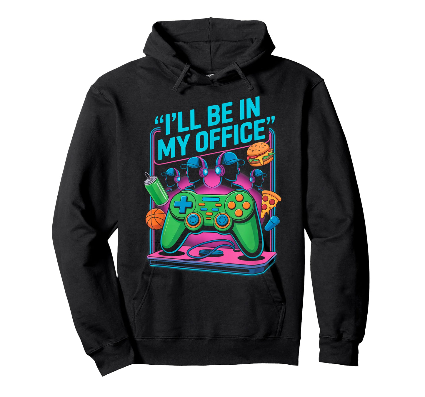 I'll Be in My Office Gaming Video Gamer Video Gaming T-Shirt