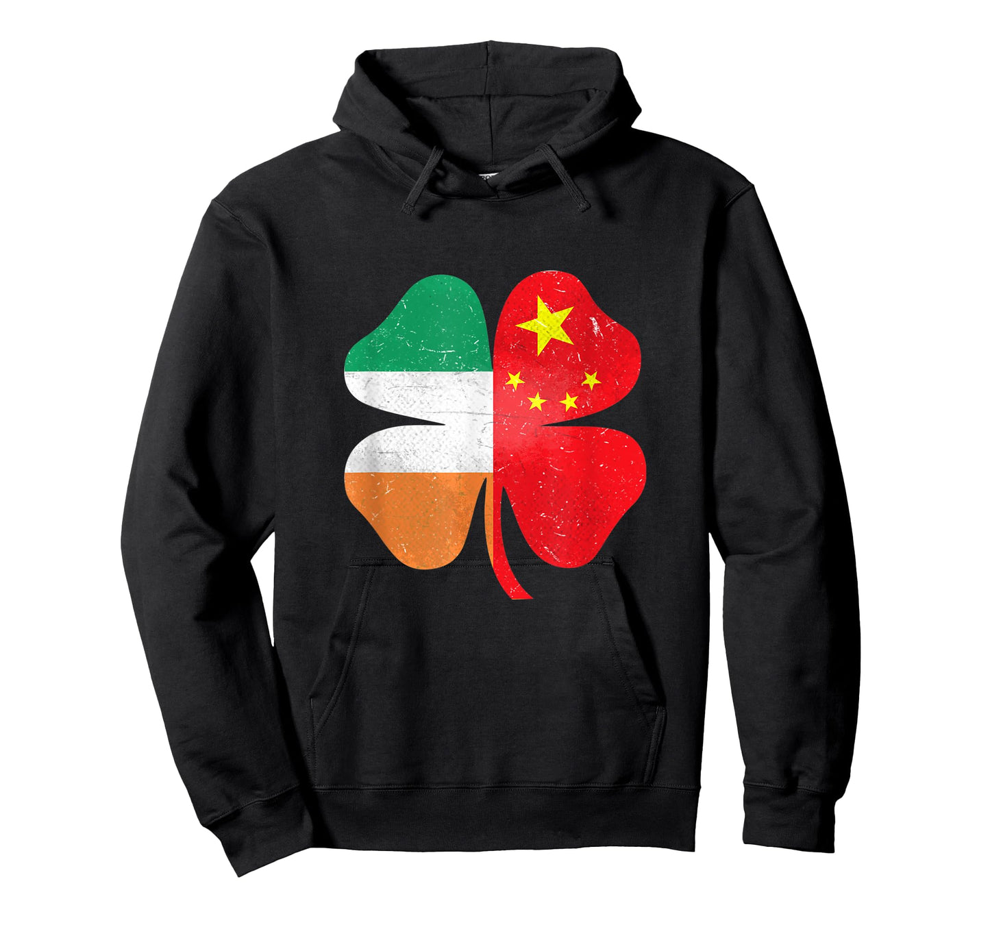 Chinese Irish Shamrock China Ireland St. Patrick's Day T-Shirt