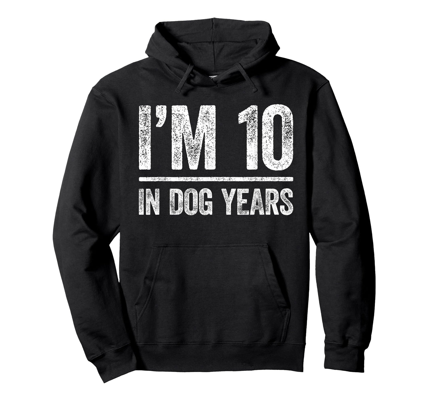 I'm 10 in Dog Years Shirt Men Women 70th Birthday T-Shirt