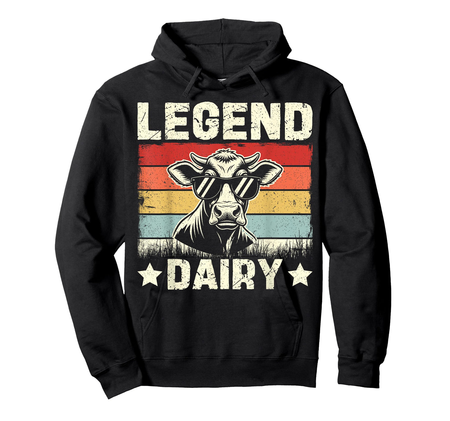 Legend Dairy Holstein Jersey Cow Mile Lactose Farming T-Shirt
