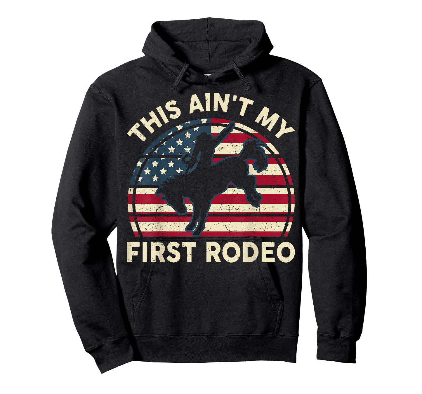 Cowboy This Aint First Rodeo Horseback Riding Funny Western T-Shirt