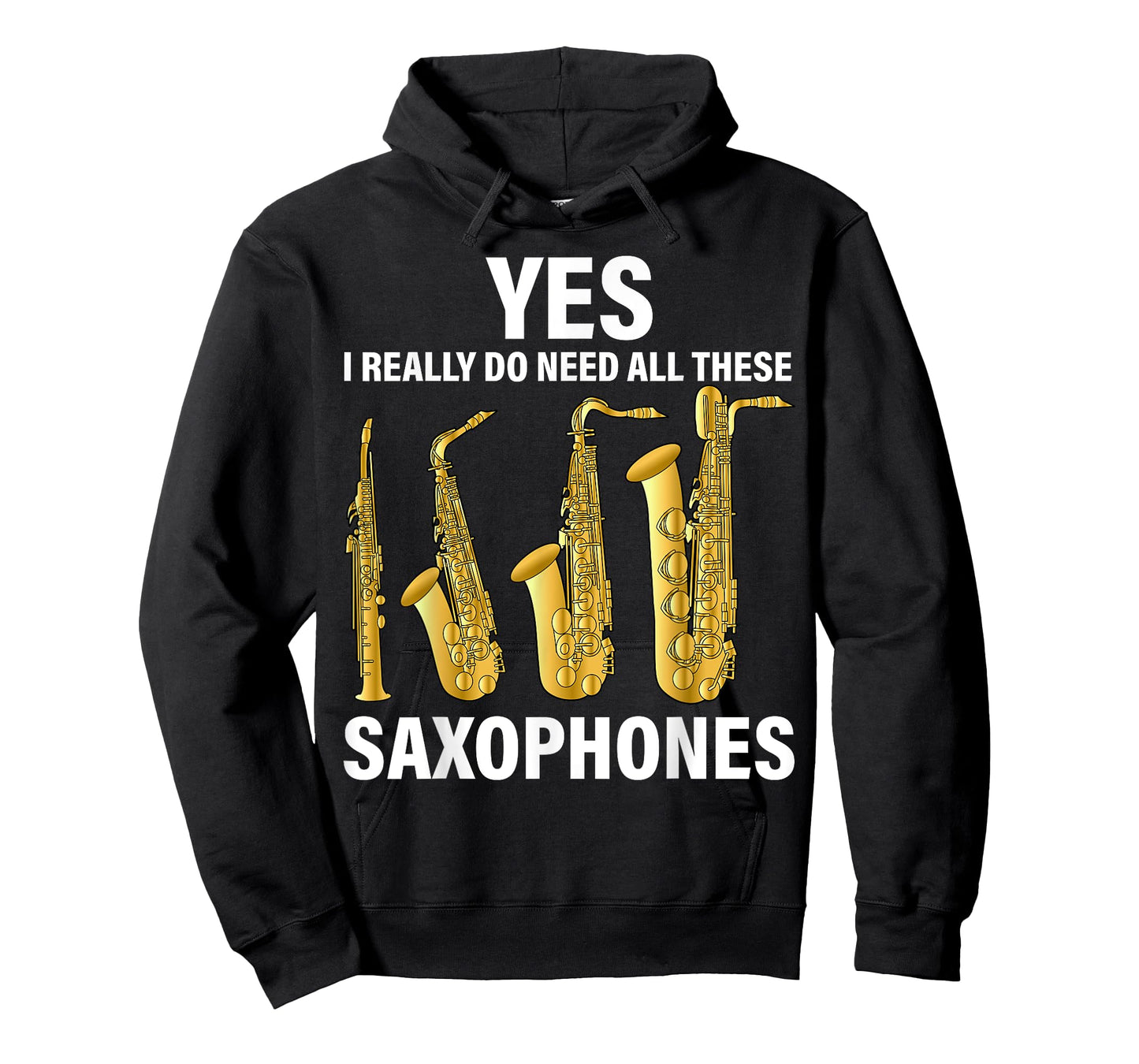 Saxophone Player Music Instrument Jazz Musician Saxophonist T-Shirt