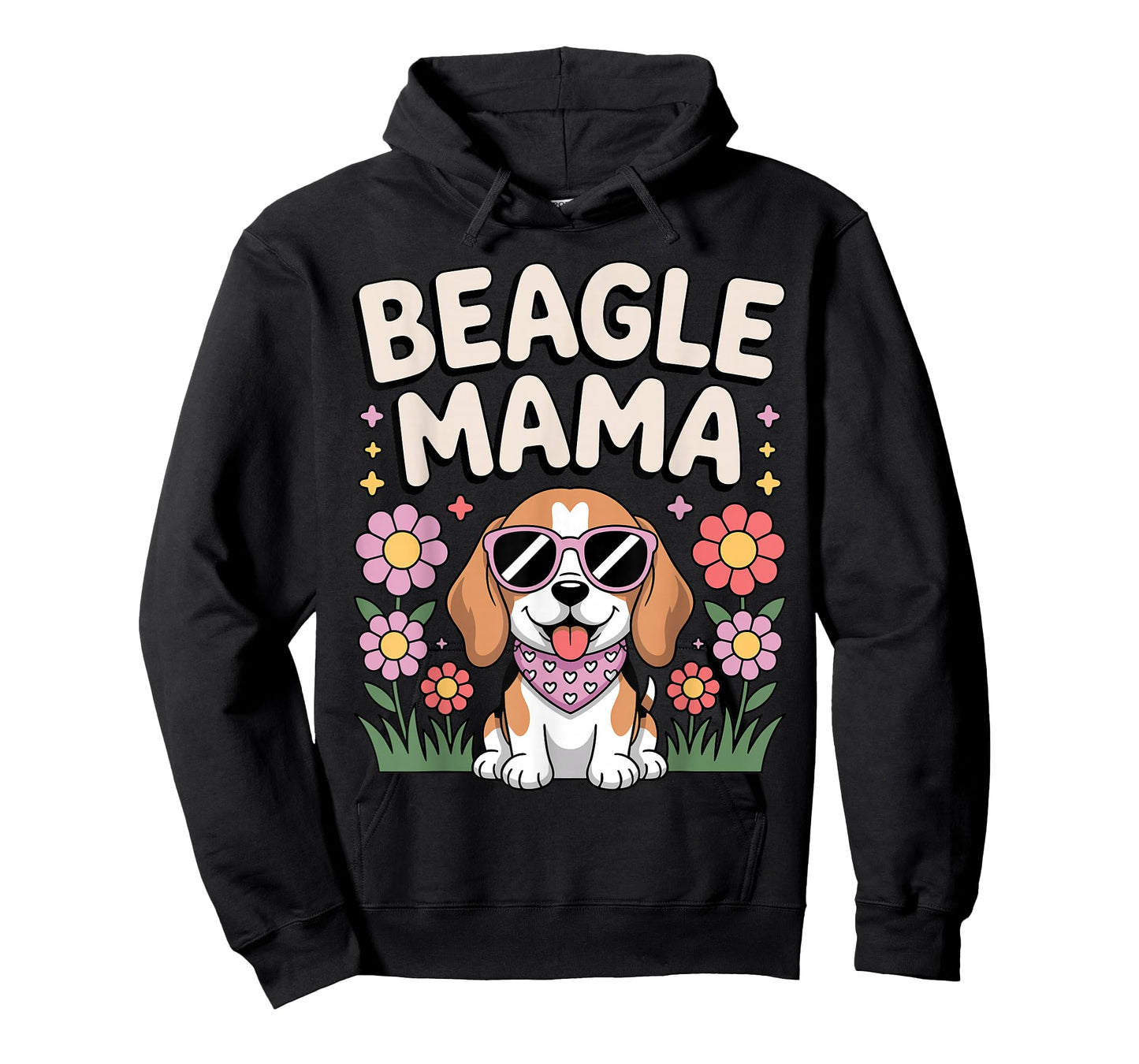 Funny Beagle Art for Women Girls Mom Beagle Dog Lover Beagle T-Shirt