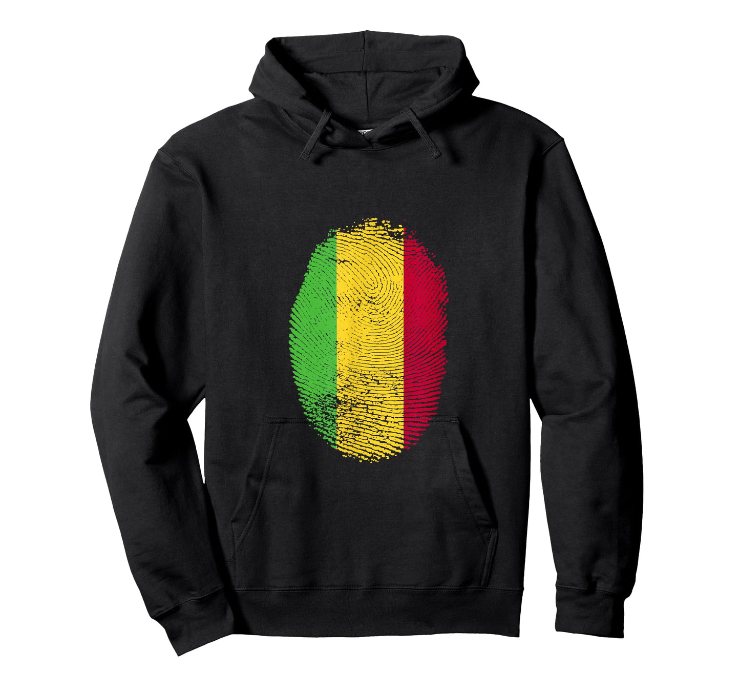 Mali Flag Fingerprint Proud Malians Men Women Kids DNA T-Shirt