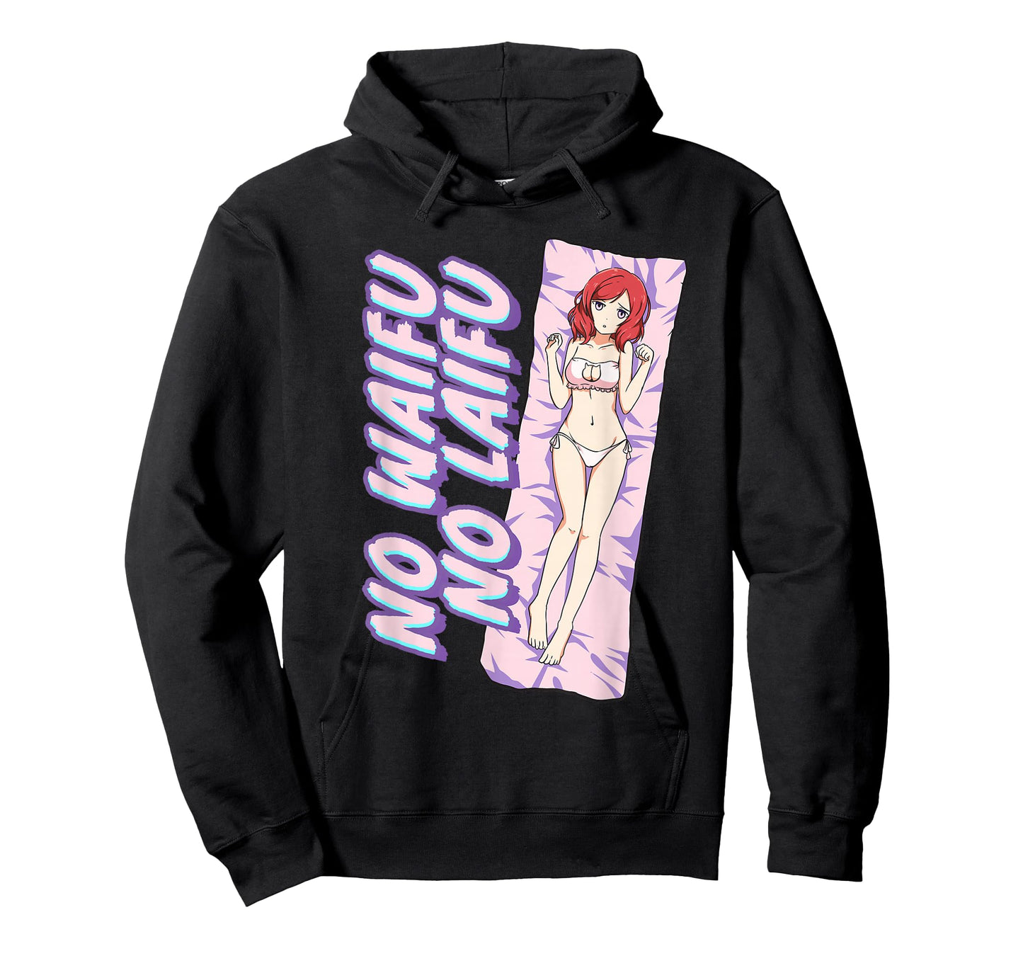 No Waifu No Laifu Anime Japanese Aesthetic Otaku T-Shirt