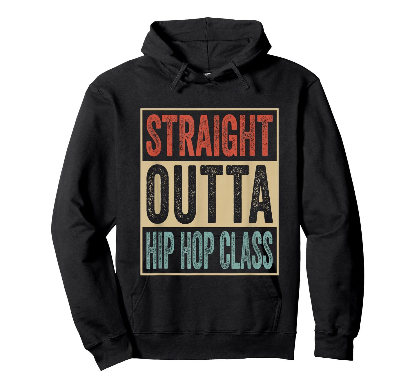 Straight Outta Hip Hop Class Retro Hip-Hop Music Breakdancer T-Shirt