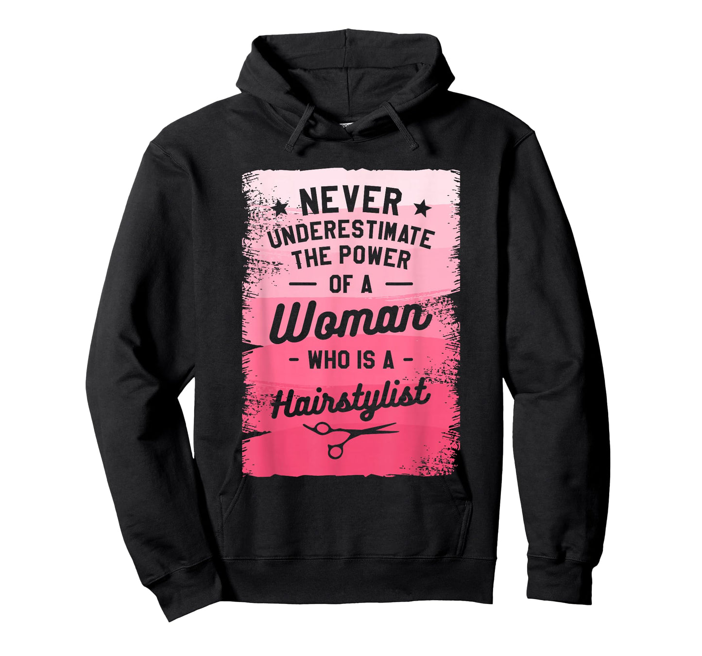 The Power Of A Woman Who Is A Hairstylist T-Shirt