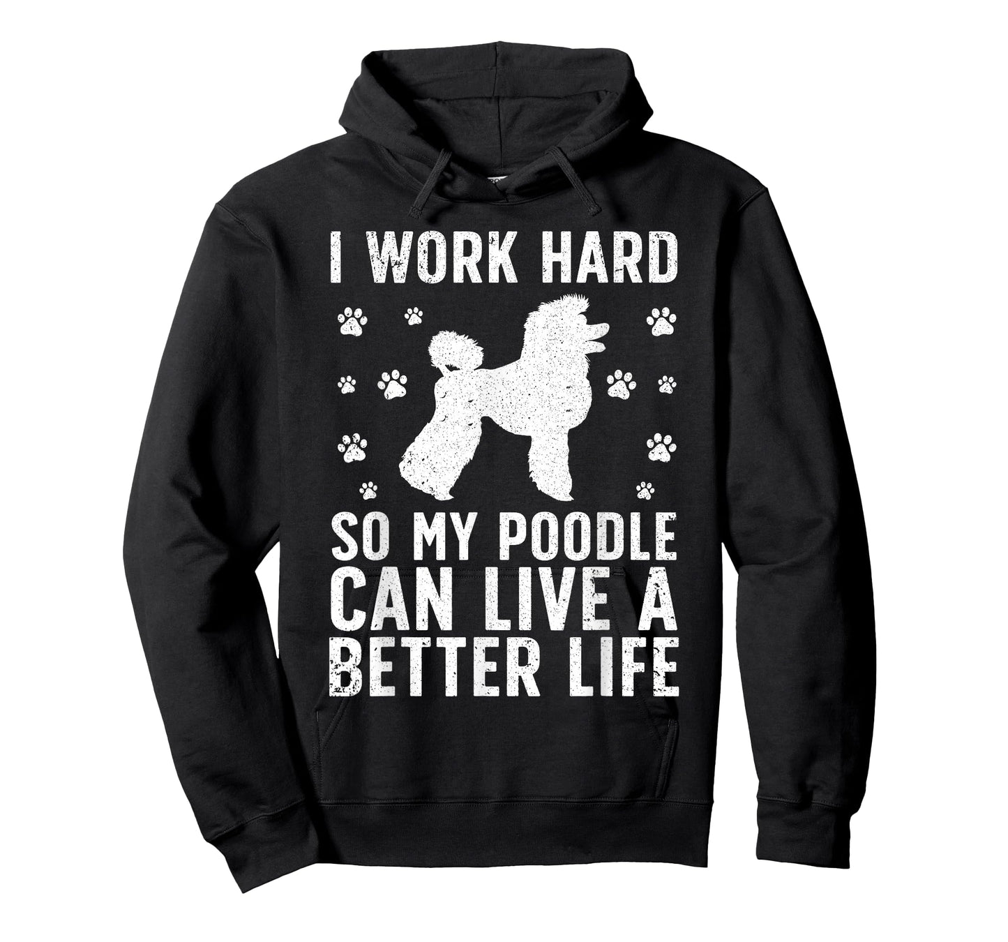 Funny Poodle Design For Men Women Kids Standard Poodle Lover T-Shirt