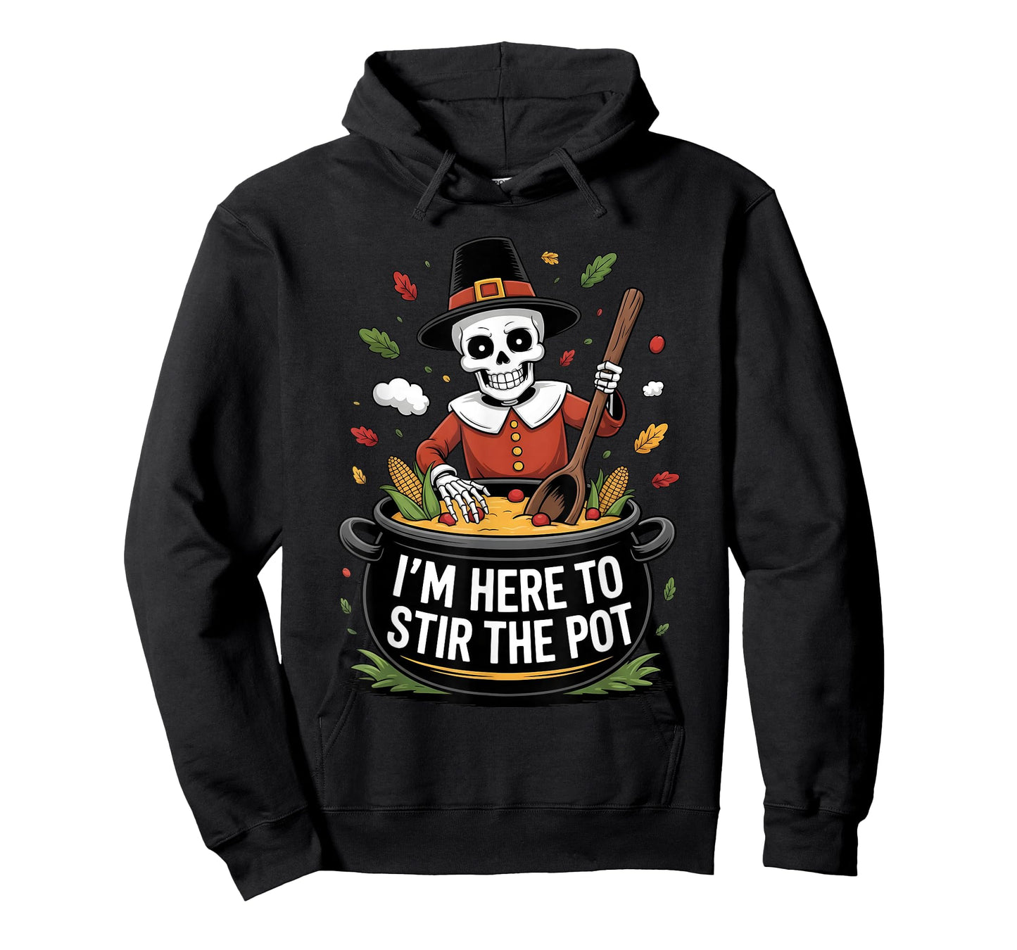 I'm Here to Stir The Pot Funny Cooking Lover Pun Men Women T-Shirt