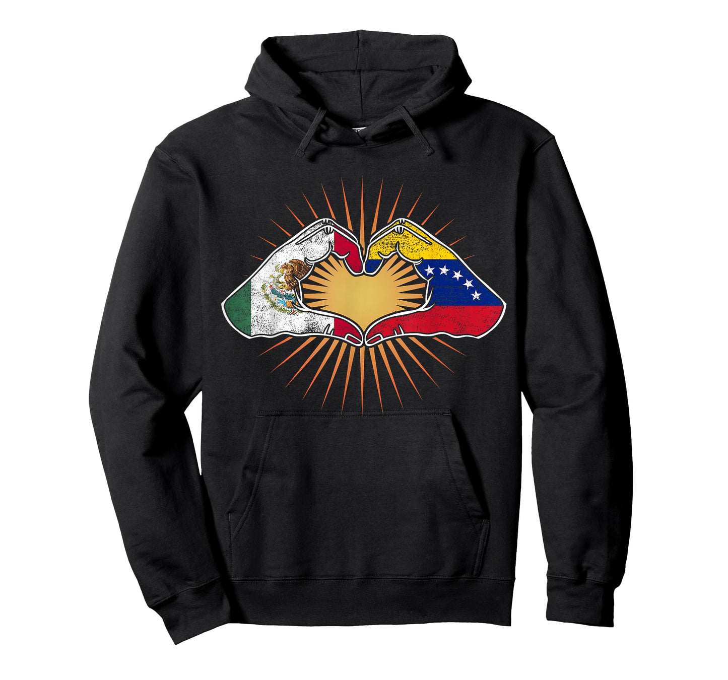 Mexico and Venezuela. Heart Hands T-Shirt