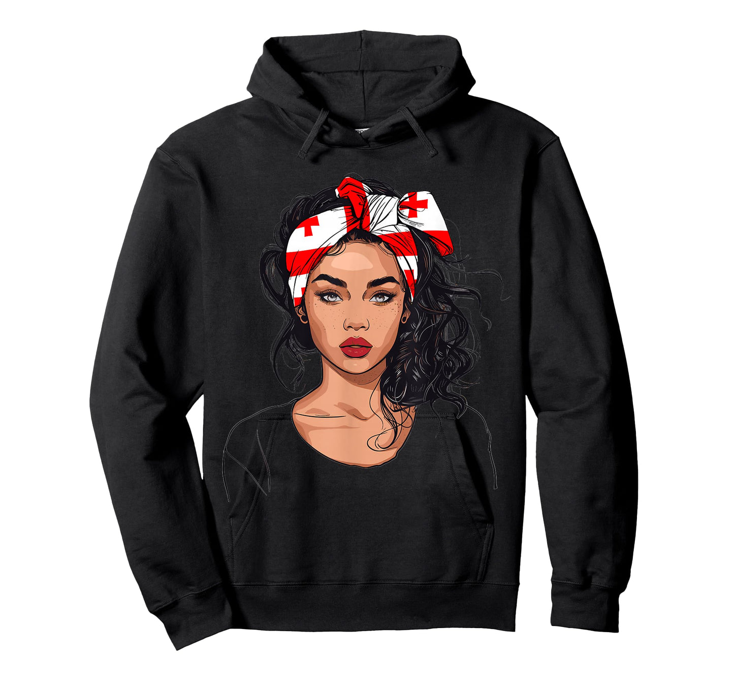 Georgian Flag Souvenirs Products for Women Georgia T-Shirt
