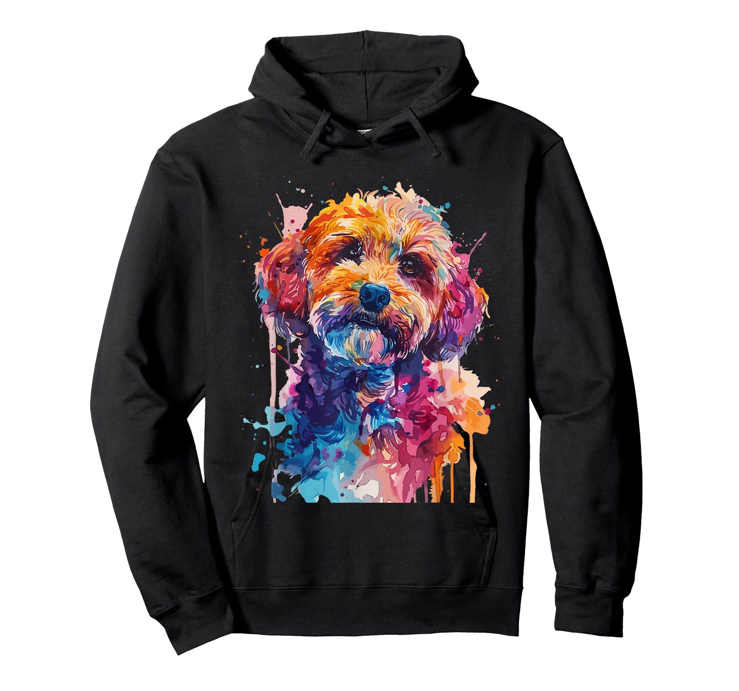 Cockapoo Lovers Pop Art Colorful Cockapoo Dog T-Shirt for Men Women Girls Kids