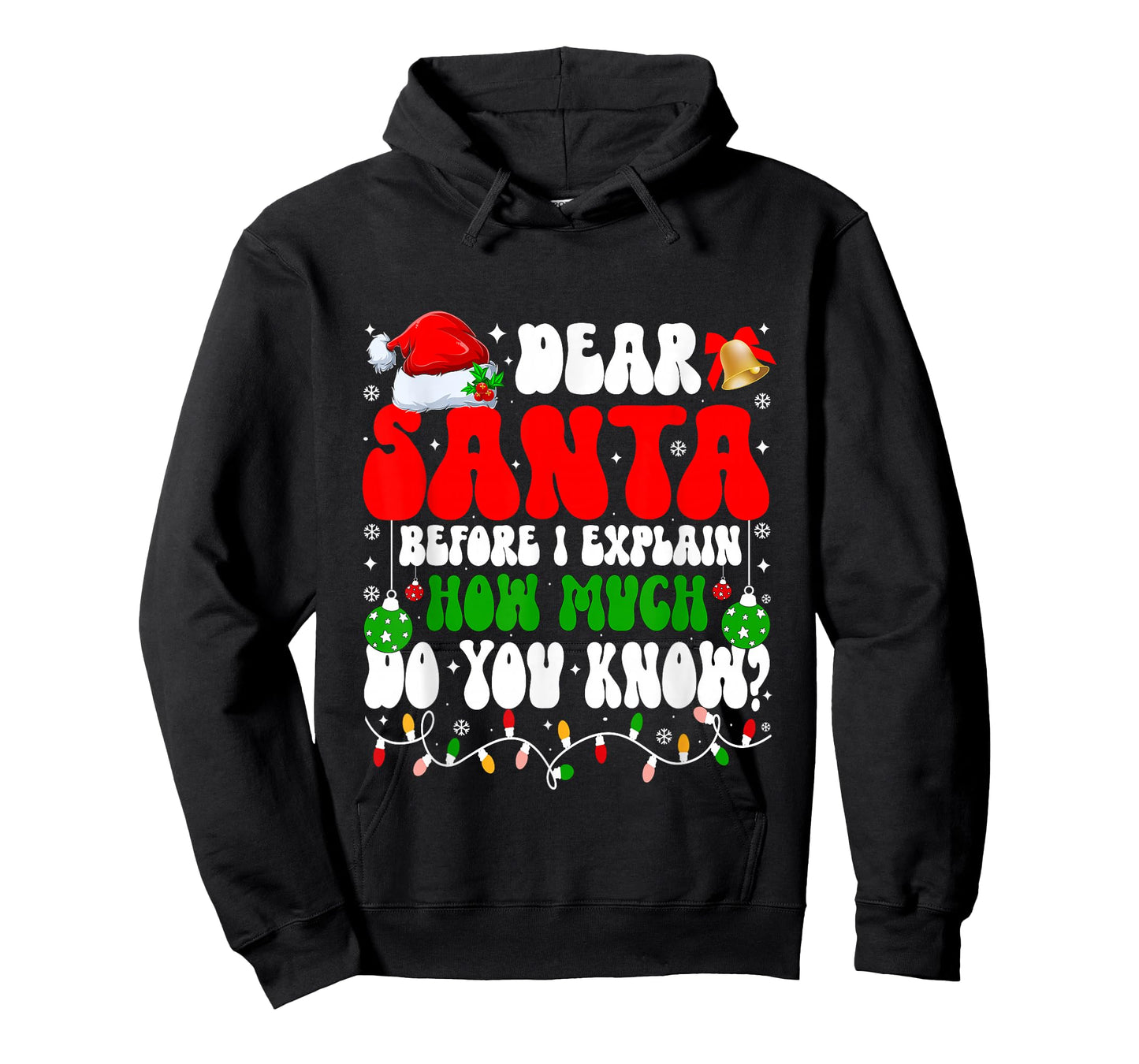 Funny Christmas Kids Adults Dear Santa I Can Explain T-Shirt