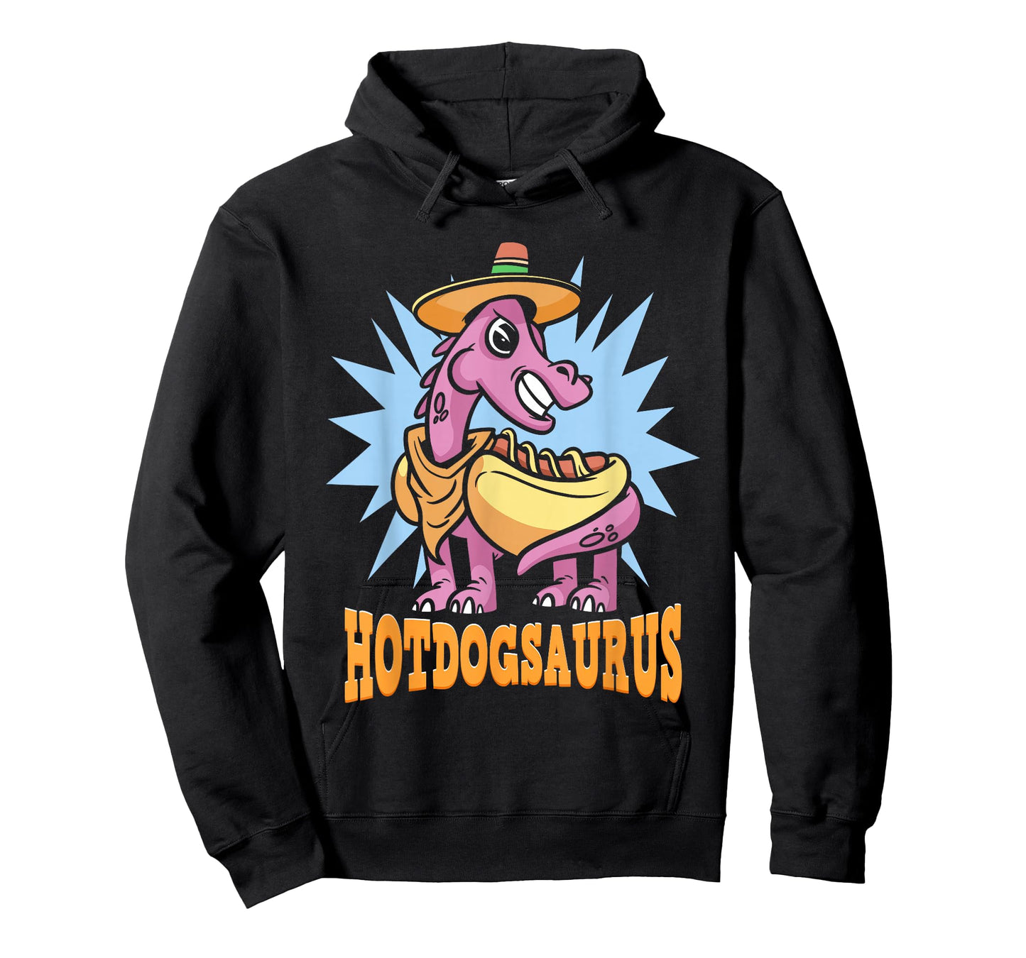 Funny Dinosaur Hot Dog | Hotdogsaurus T-Shirt