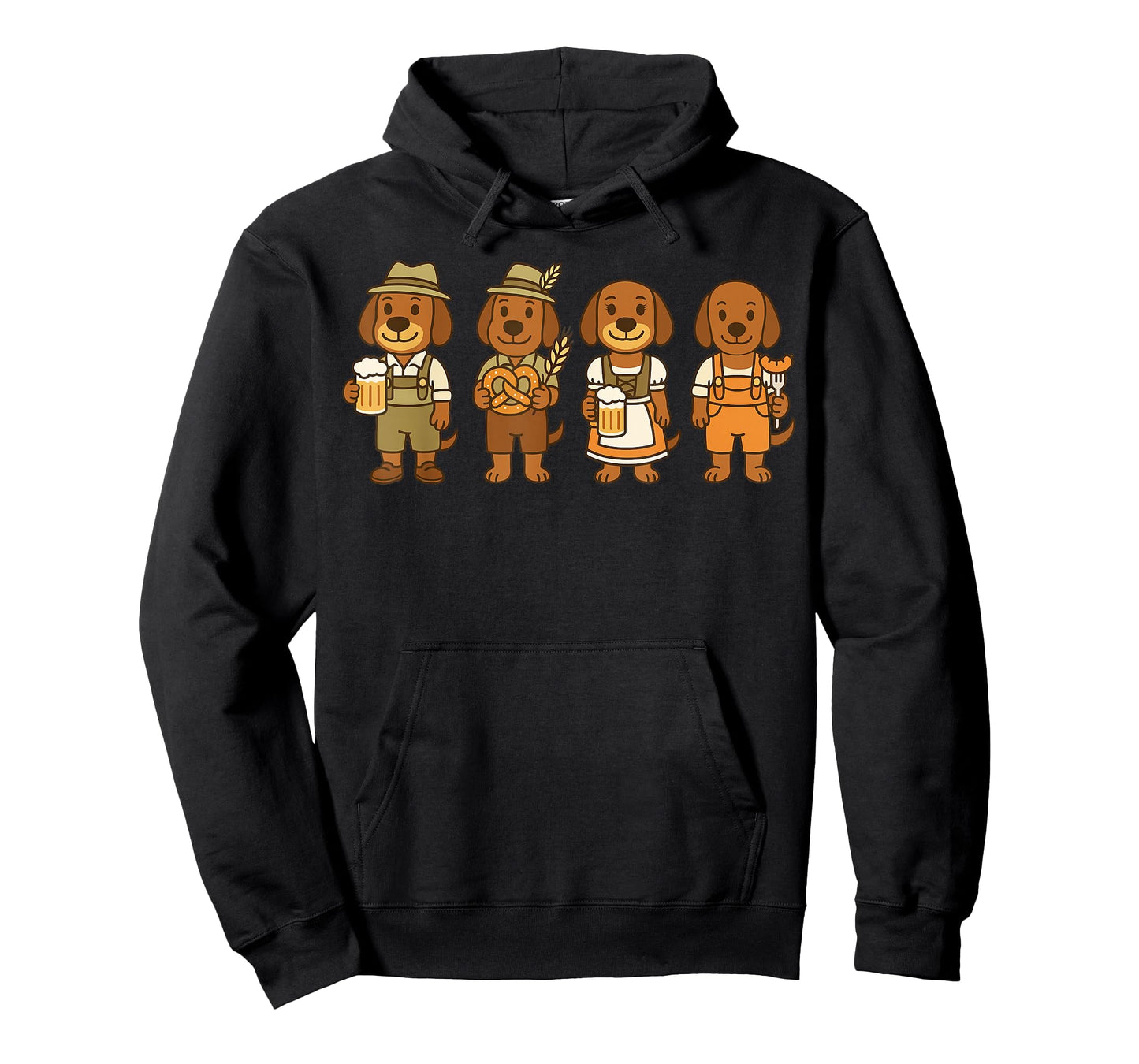 Oktoberfest Dachshund Cute Sausage Dog German Kids Men Women T-Shirt