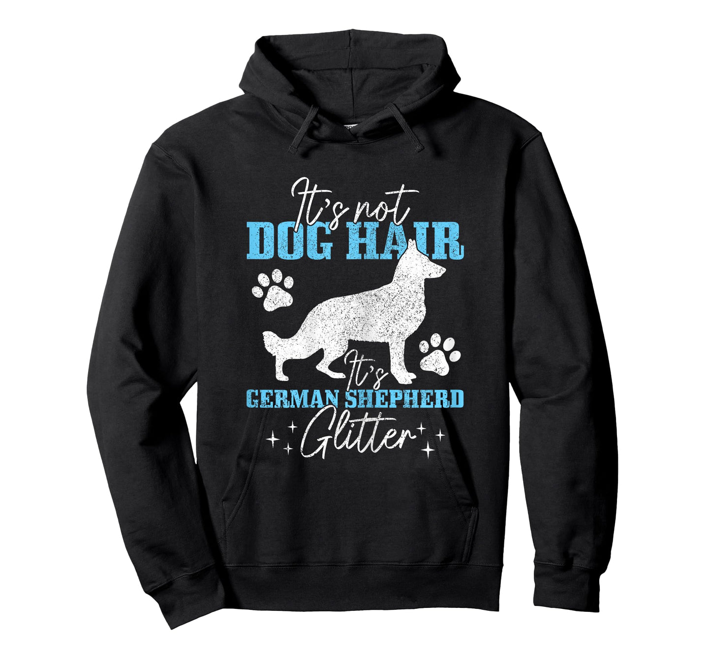 German Shepherd It's Not Dog Hair German Shepherd Glitter T-Shirt