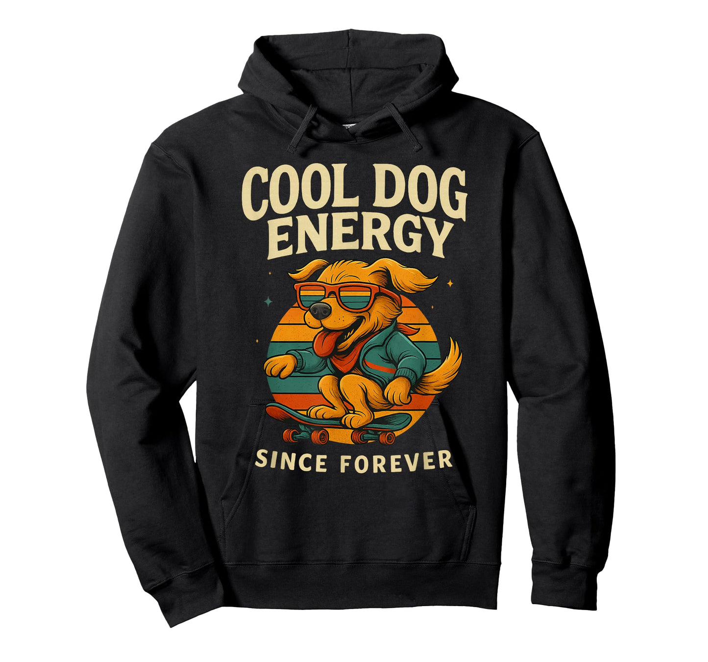 Cool Dog Energy Since Foreve, dog fan tee, vintage funny dog T-Shirt