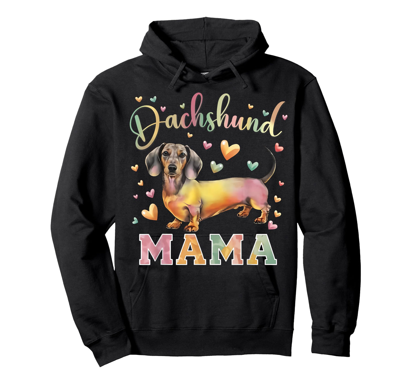 Dachshund Mom Weiner Dog Lover Doxie Mama Christmas Xmas Pet T-Shirt
