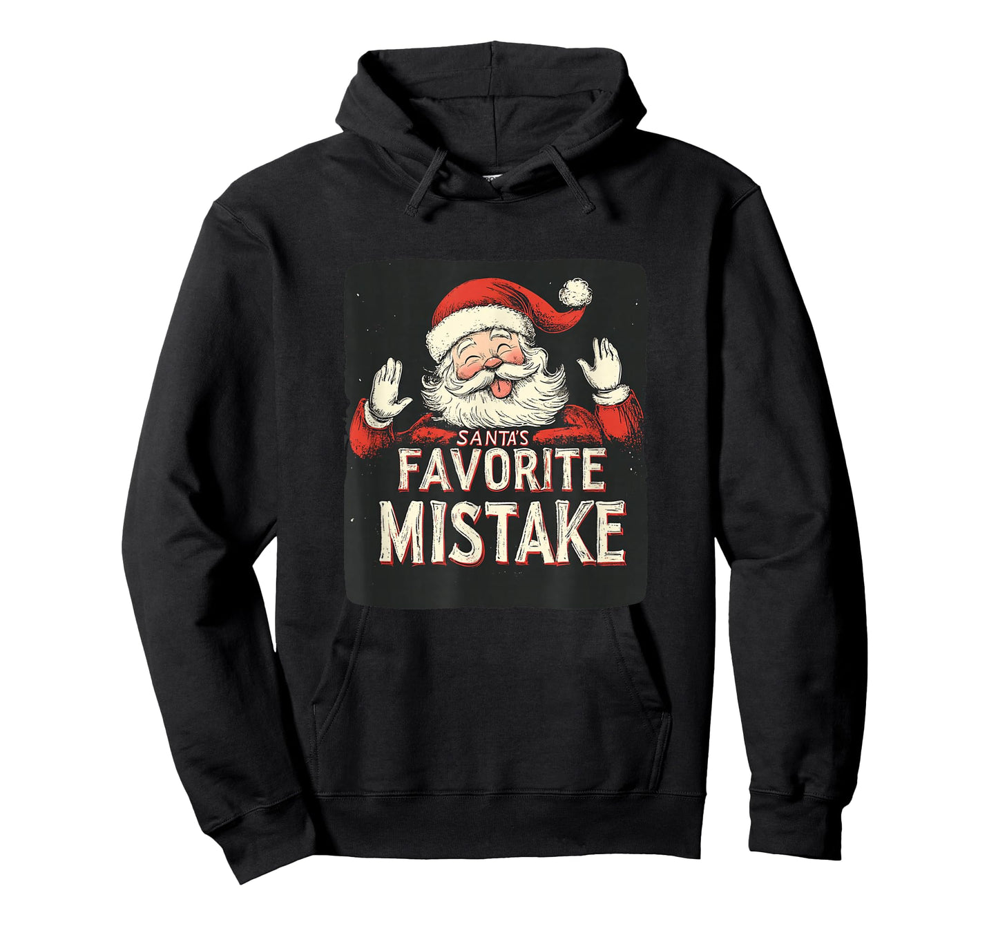 Funny Santa's Favorite Mistake Speech for Funny Festive Days T-Shirt