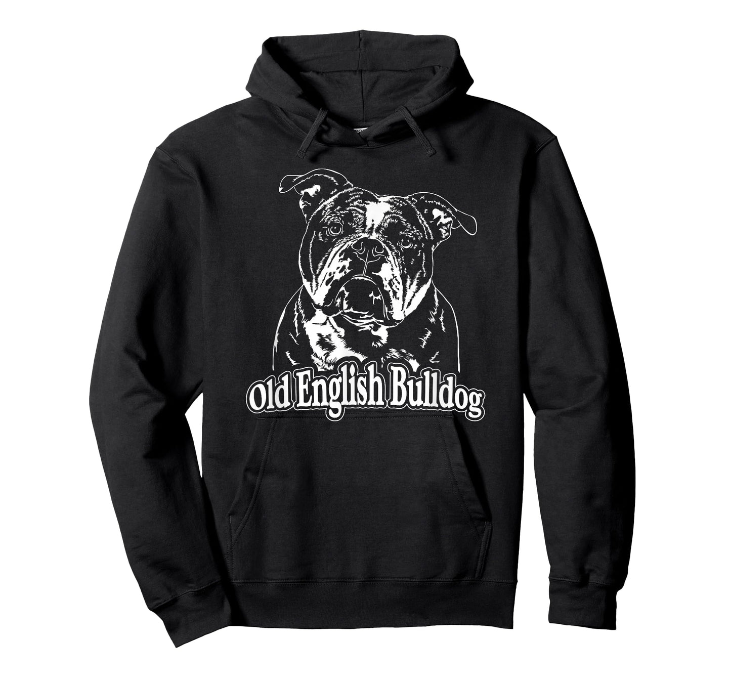 Funny Proud Old English Bulldog dog portrait gift present T-Shirt for Men Women Kids