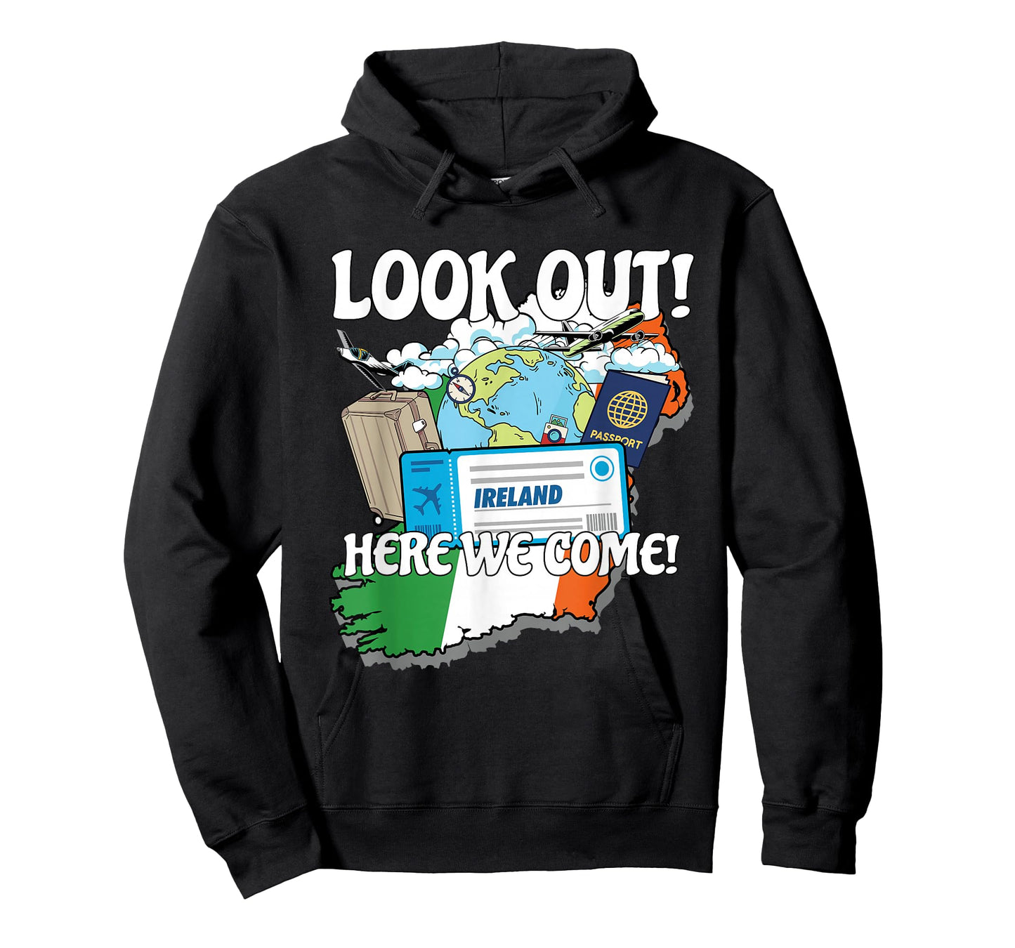 Look Out Ireland Here We Come Matching Family Vacation Trip T-Shirt