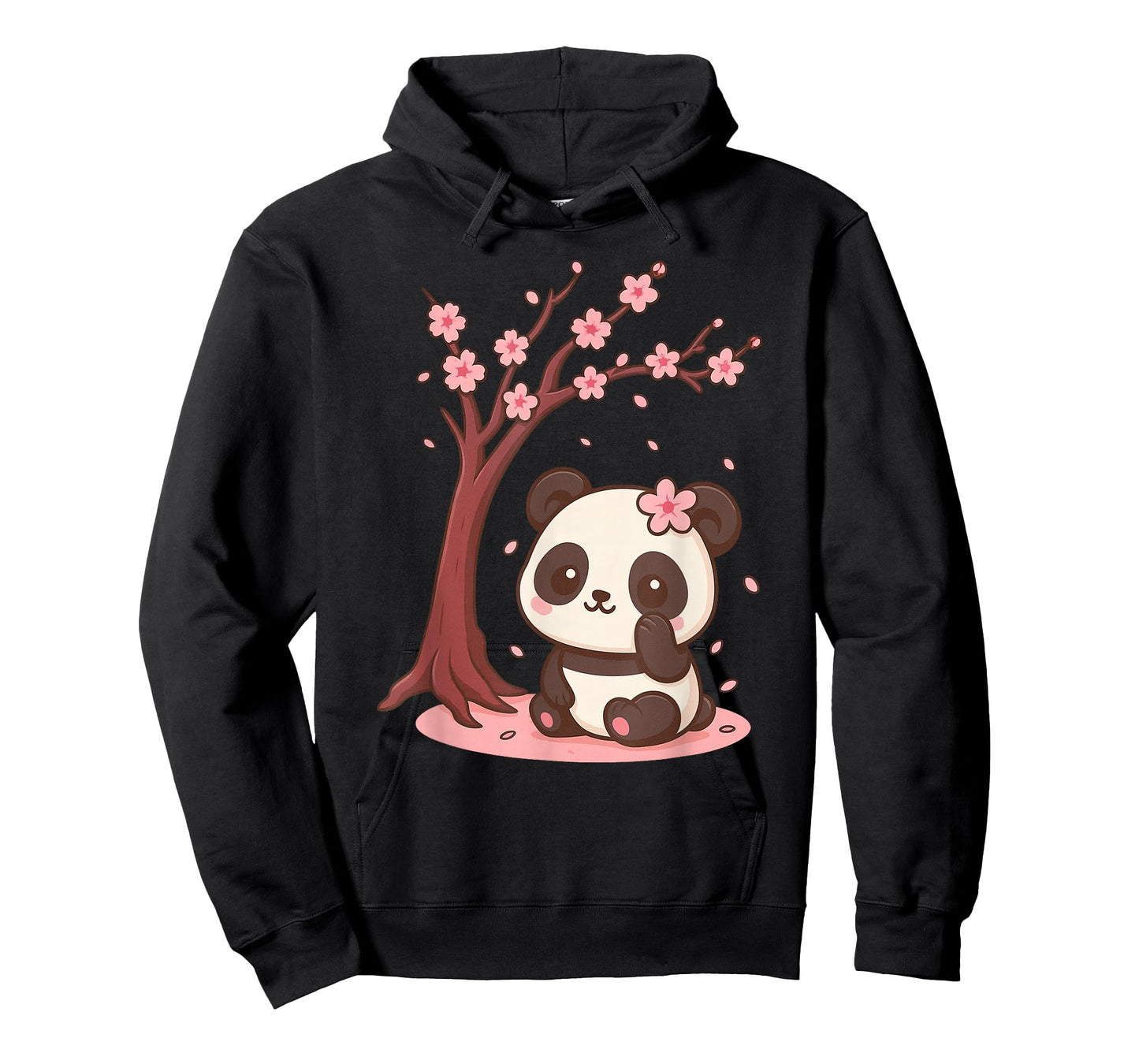 Japanese Panda Kawaii Cherry Blossom Sakura Anime T-Shirt