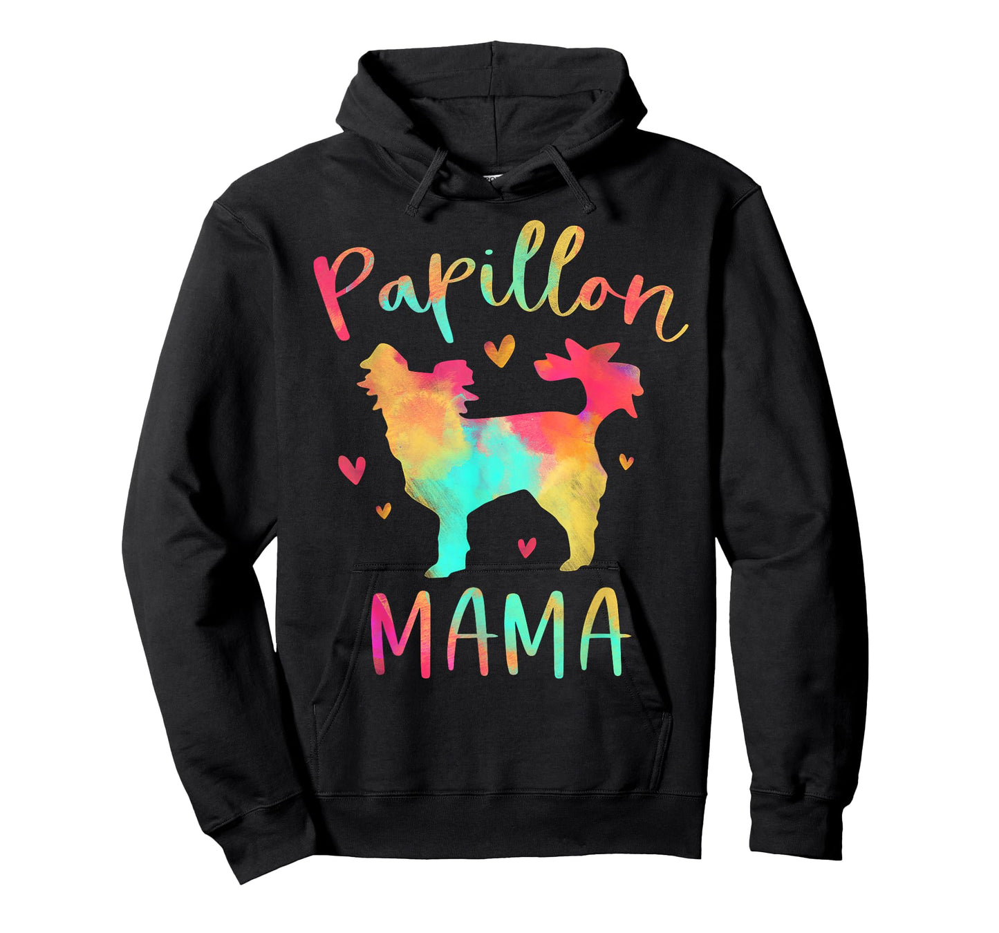 Papillon Mama Colorful Papillon Gifts Dog Mom T-Shirt