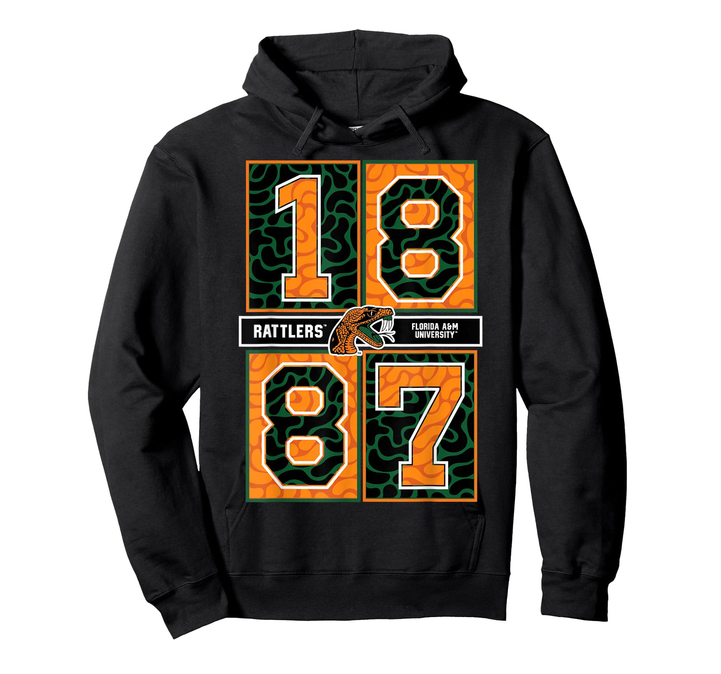 Florida A&M University - FAMU Rattlers Concrete Date HBCU T-Shirt