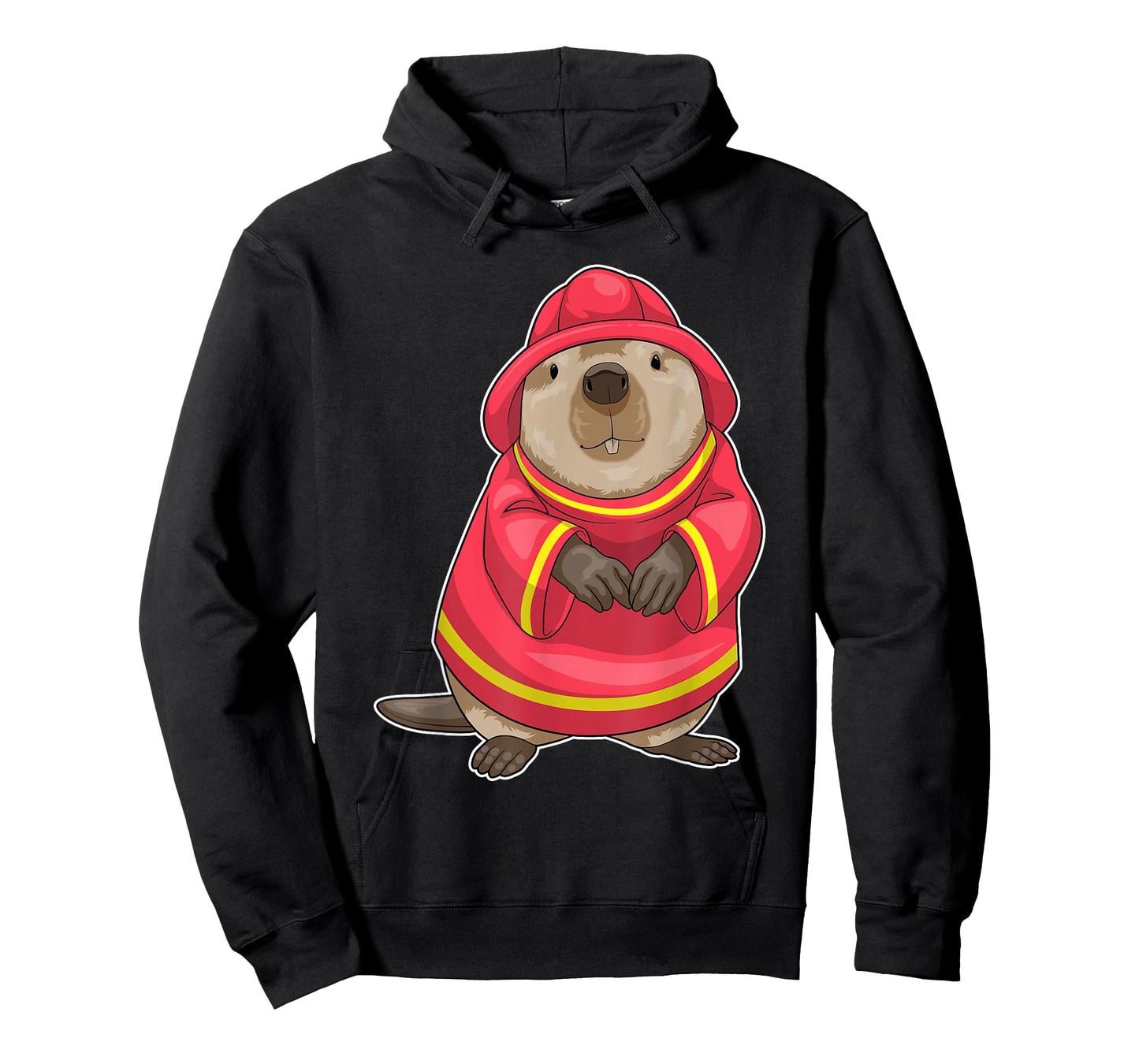 Beaver Firefighter Fire helmet Fire department T-Shirt