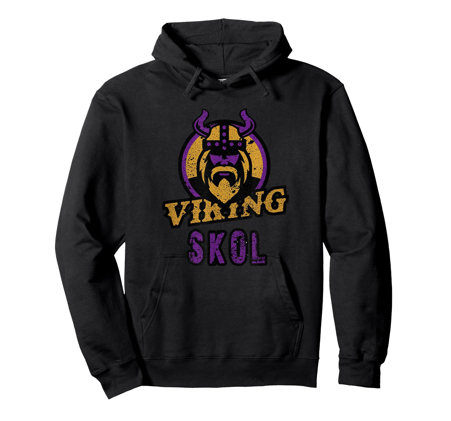 Skol Viking Vintage Distressed Skol Viking T-shirt Skol Fan T-Shirt