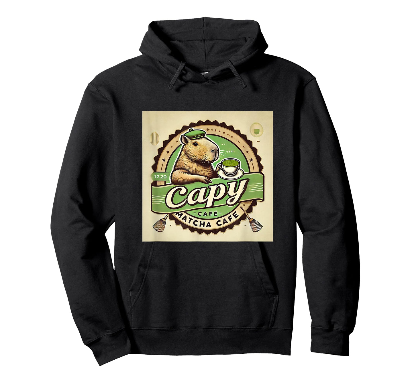 CAPYBARA CAFE, SERVES COFFEE & TEA T-Shirt