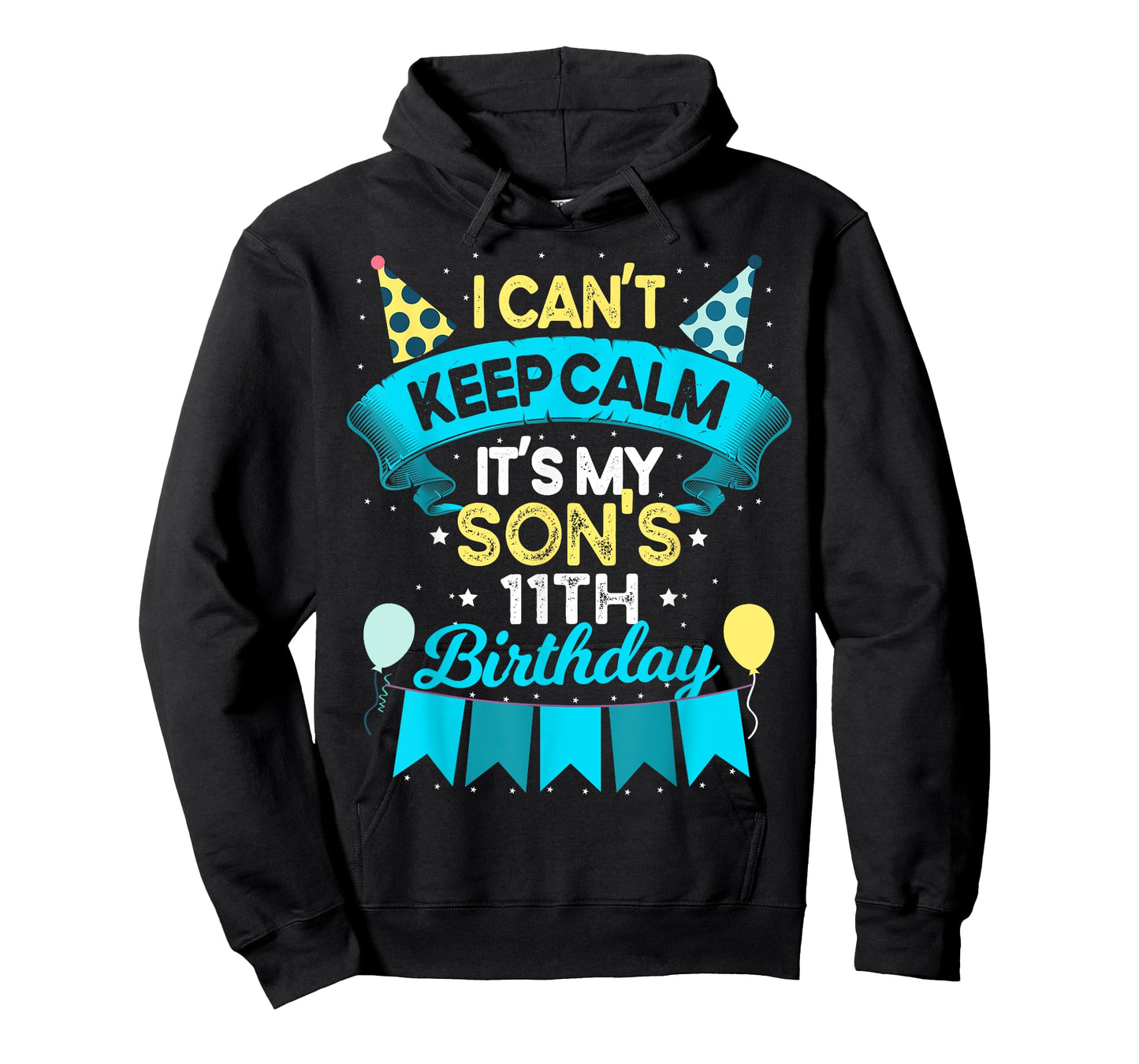 11 Years Old Son Birthday Gift It's My Son 11th Birthday T-Shirt