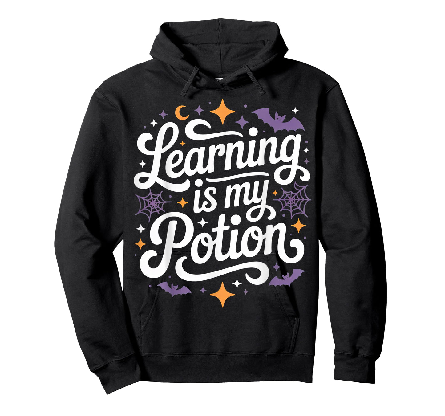 Cute Teacher PhD Student Halloween Learning is My Potion T-Shirt