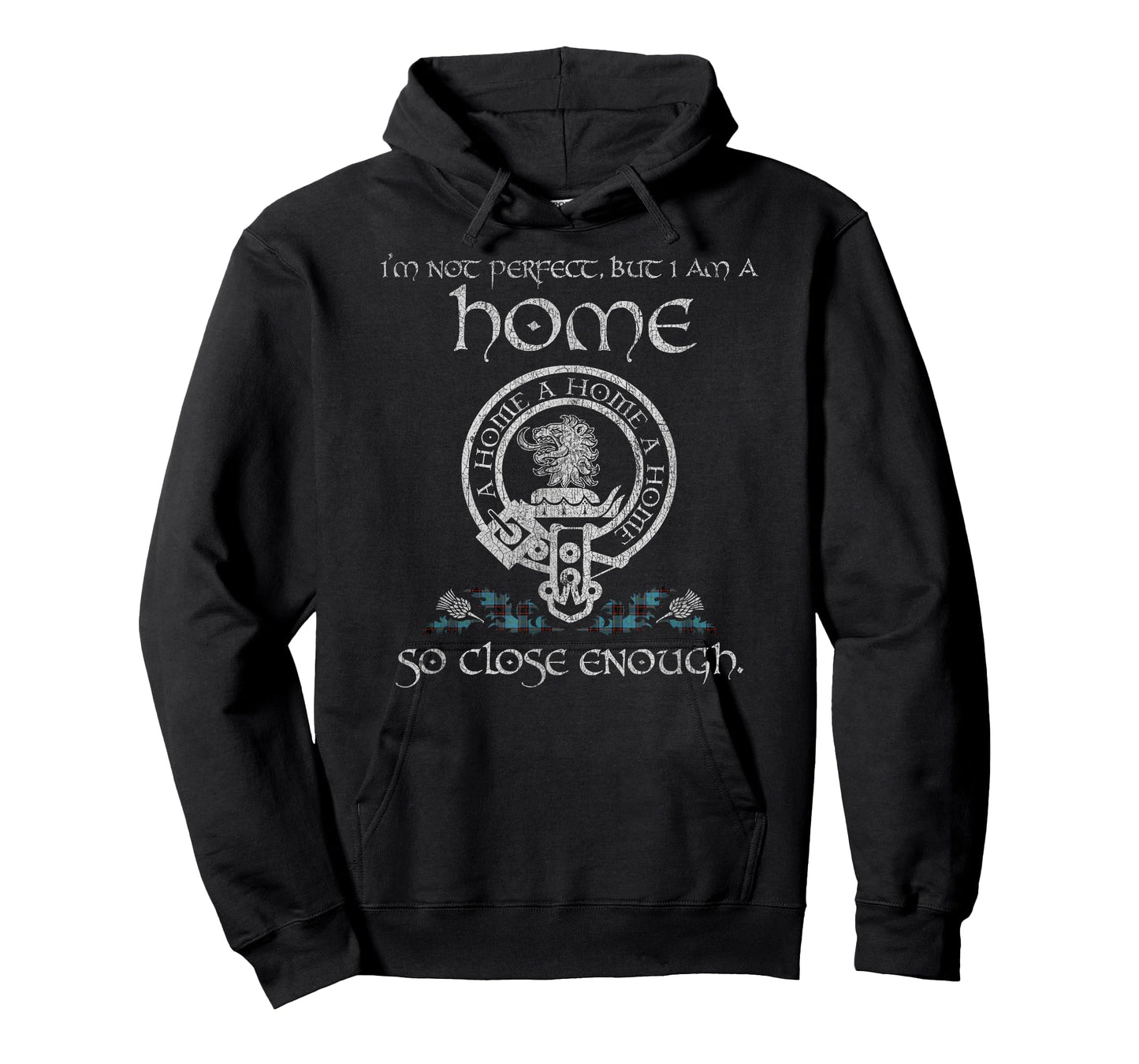 Home Clan Proud Heritage Scottish Last Name Vintage T-Shirt