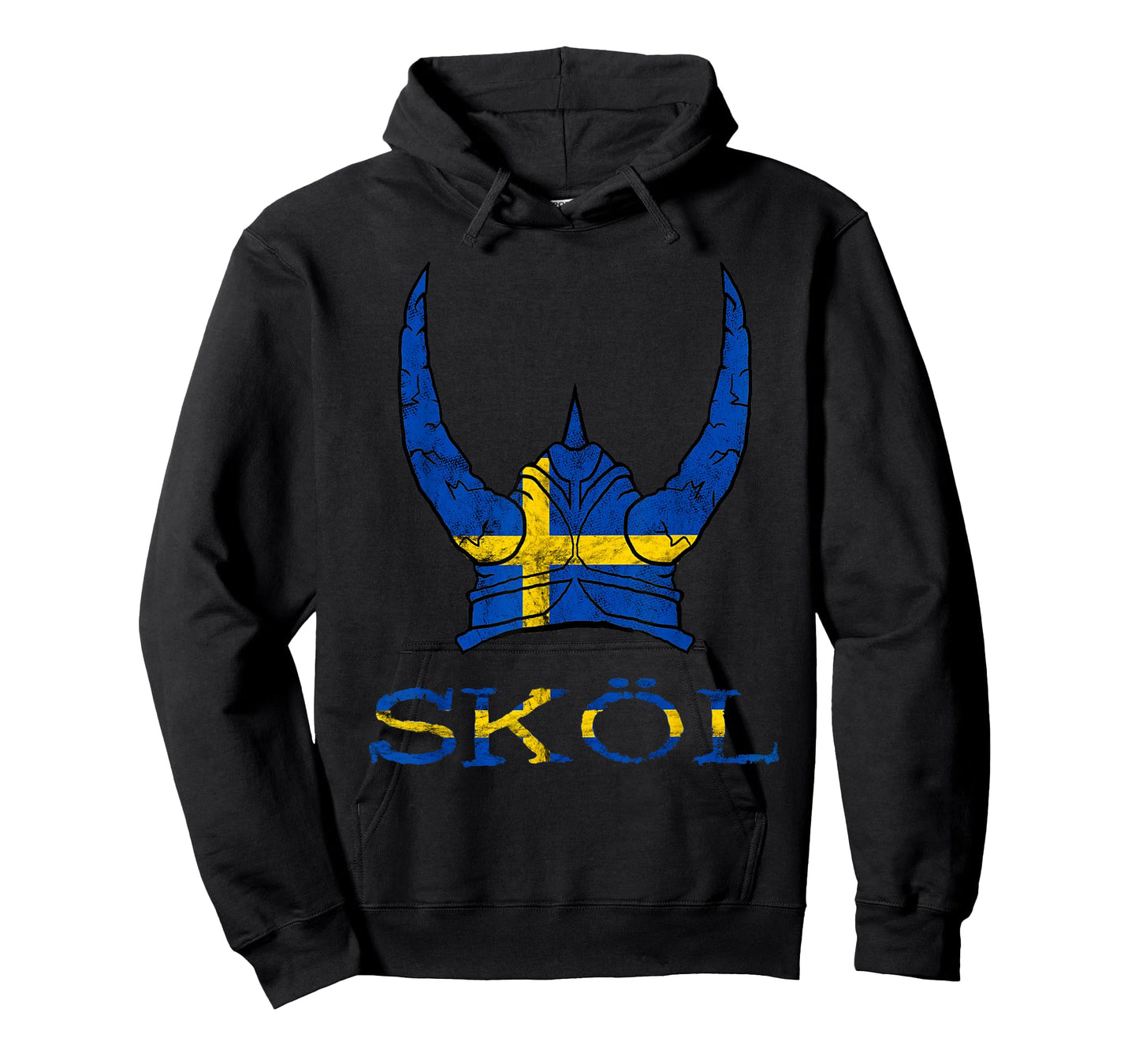 Skol Swedish Viking Helmet Sweden Nordic Northman Swede T-Shirt