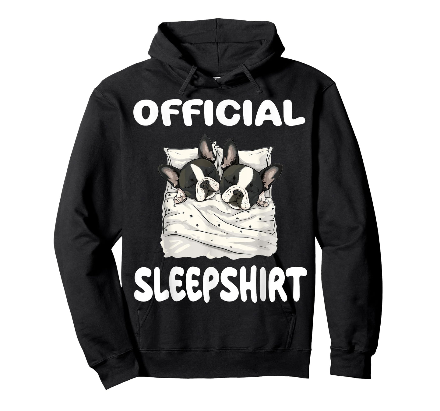Boston Terrier Dog Official Sleepshirt Pajamas Nightgown T-Shirt for Men Women Girls Kids