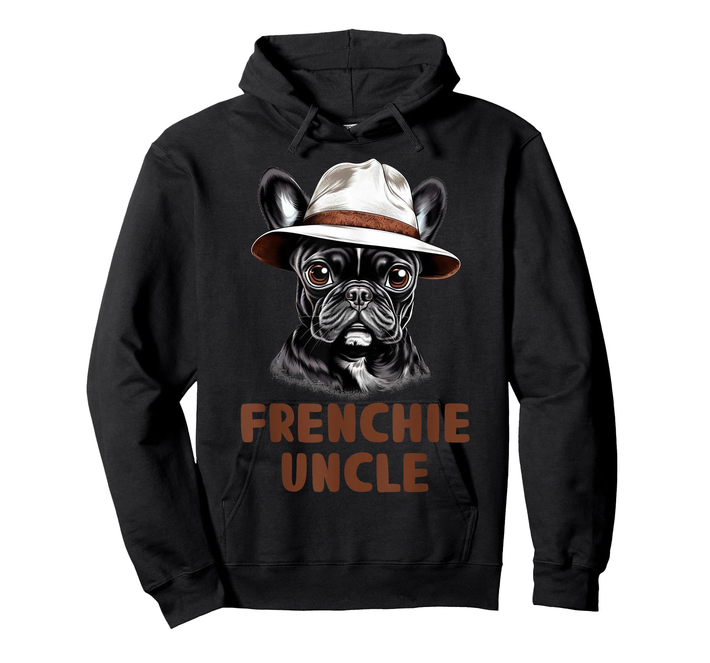 Frenchie Uncle Dog Lover Gift Funny Puppy French Bulldog T-Shirt for Men Women Kids