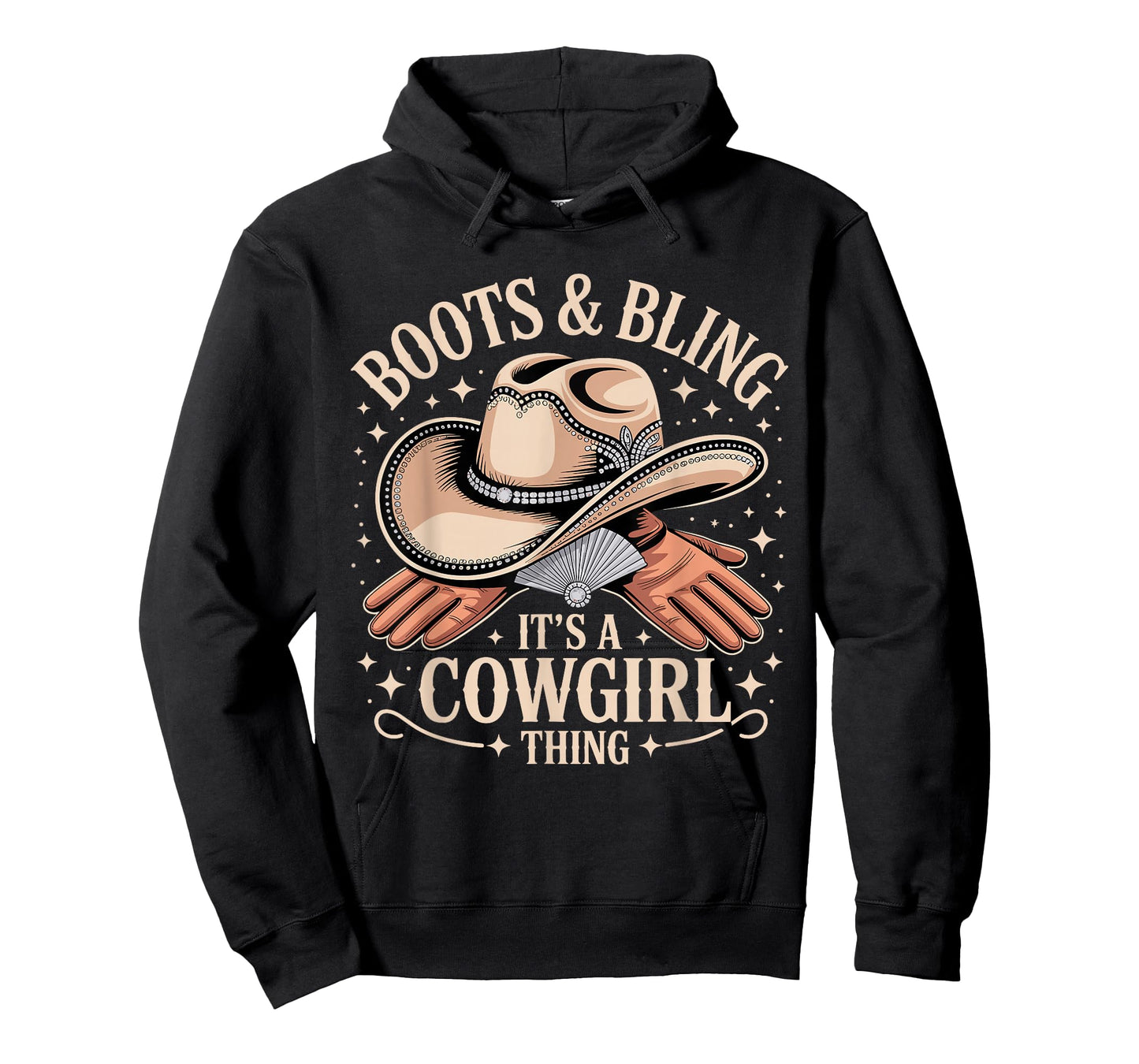 Boots and Bling It's Cowgirl Thing Western Country Melanin T-Shirt