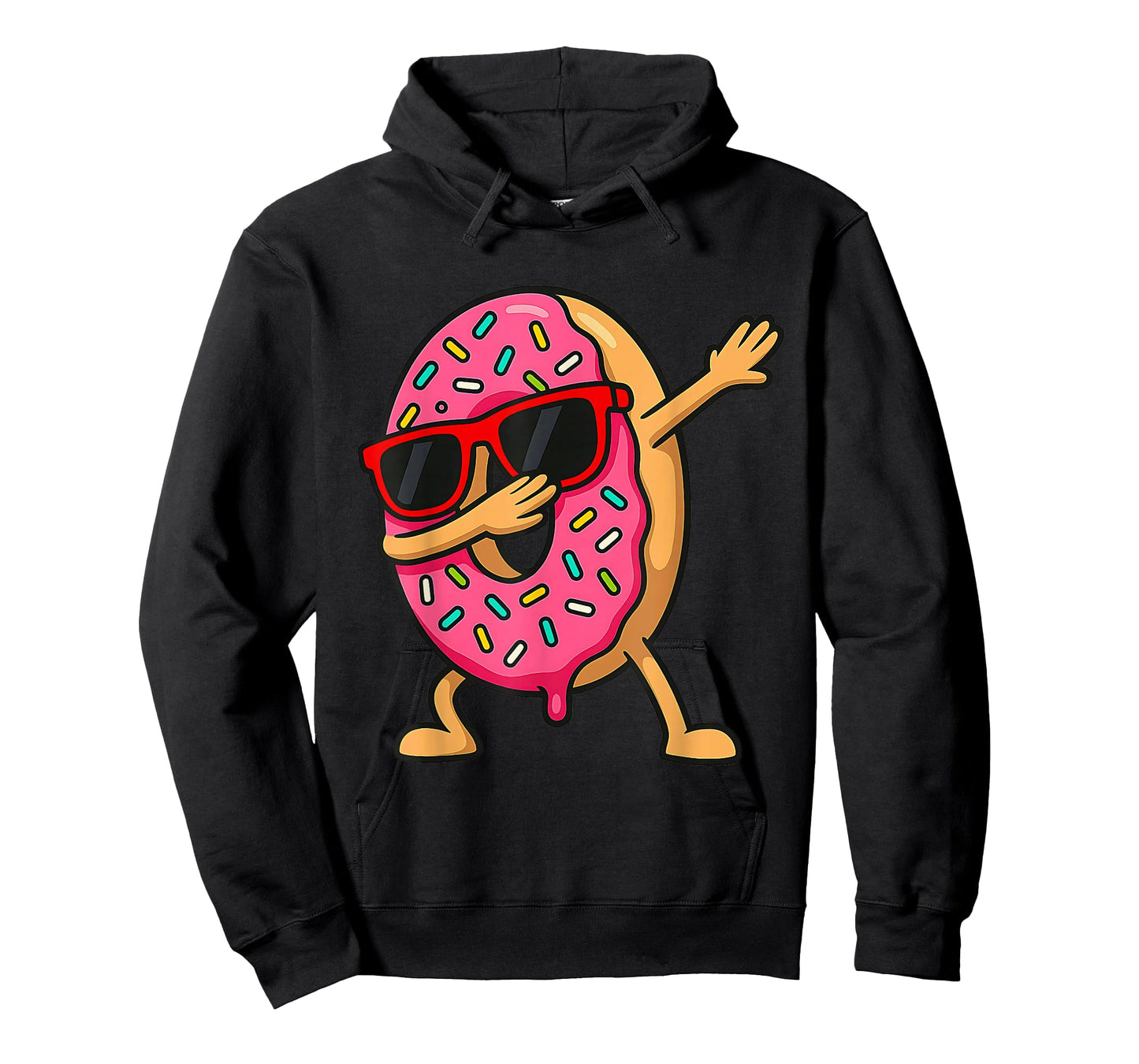 Cool Dabbing Donut Graphic Funny Dab Food Lover Men Women T-Shirt