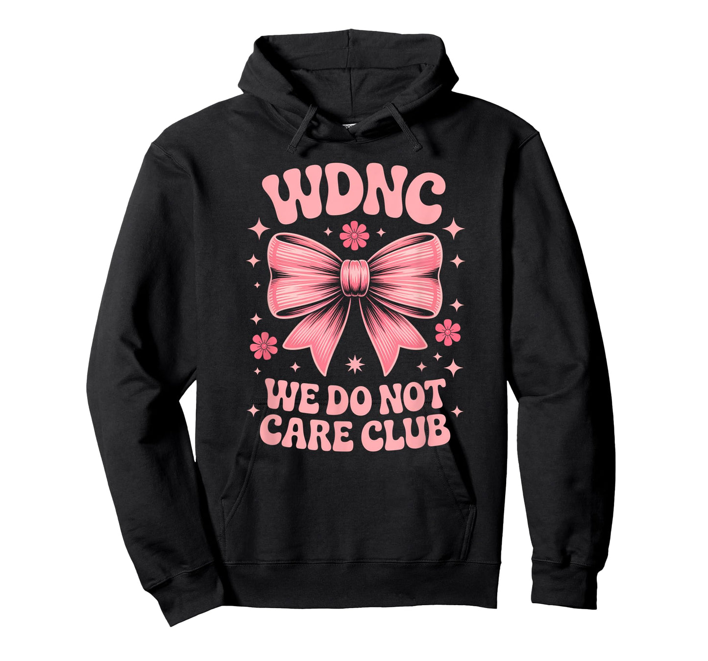 WDNC We Do Not Care Club Coquette Bow T-Shirt