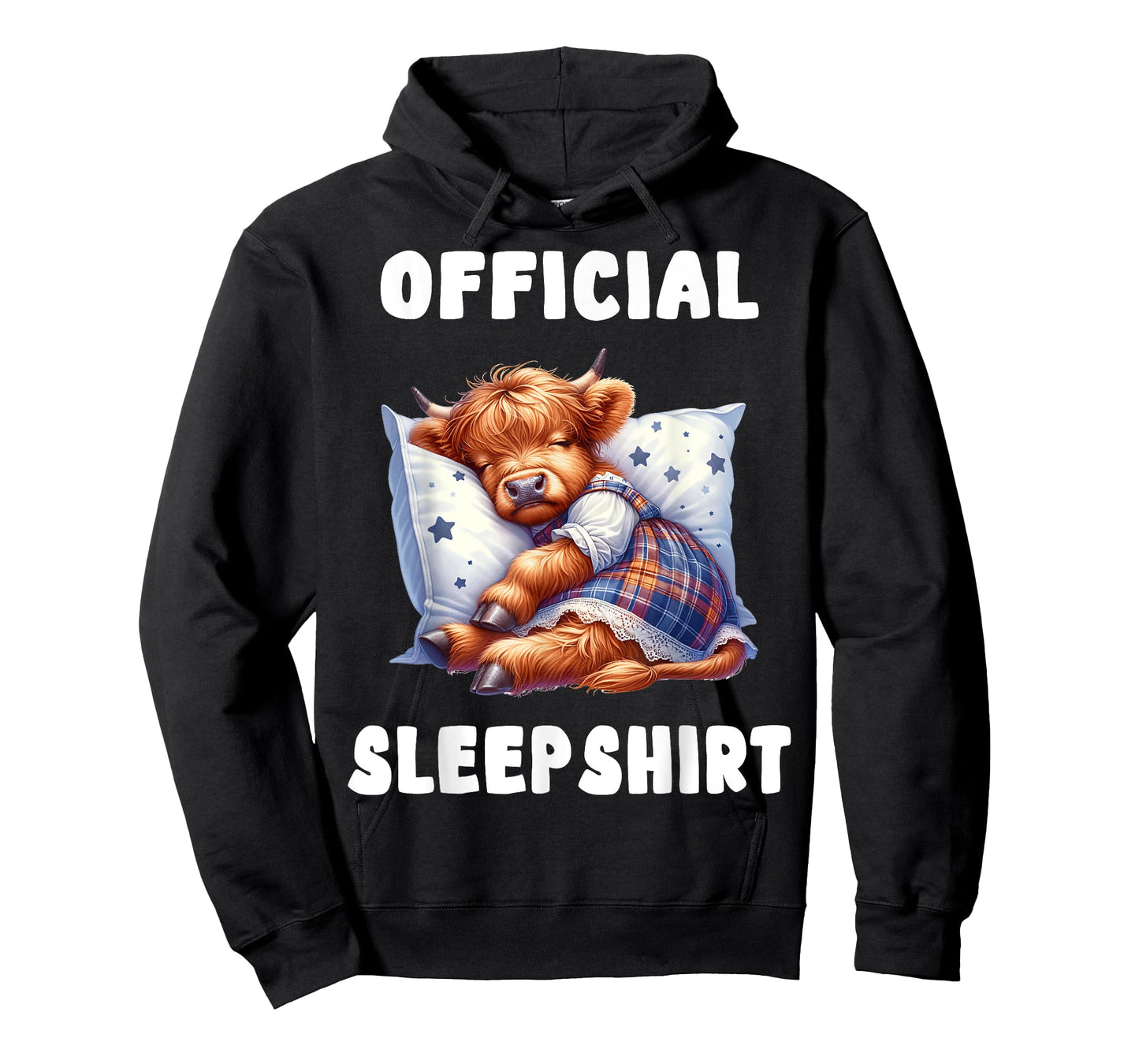 Highland_cow - Official Sleepshirt Pajamas Nightgown T-Shirt