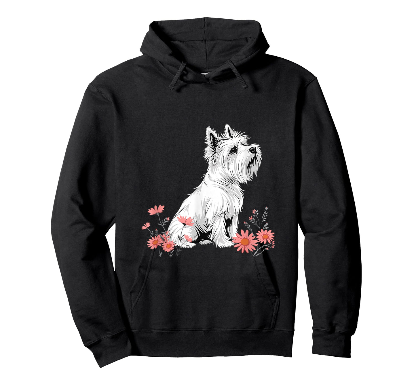 Westie West Highland White Terrier Dog Breed Graphic T-Shirt