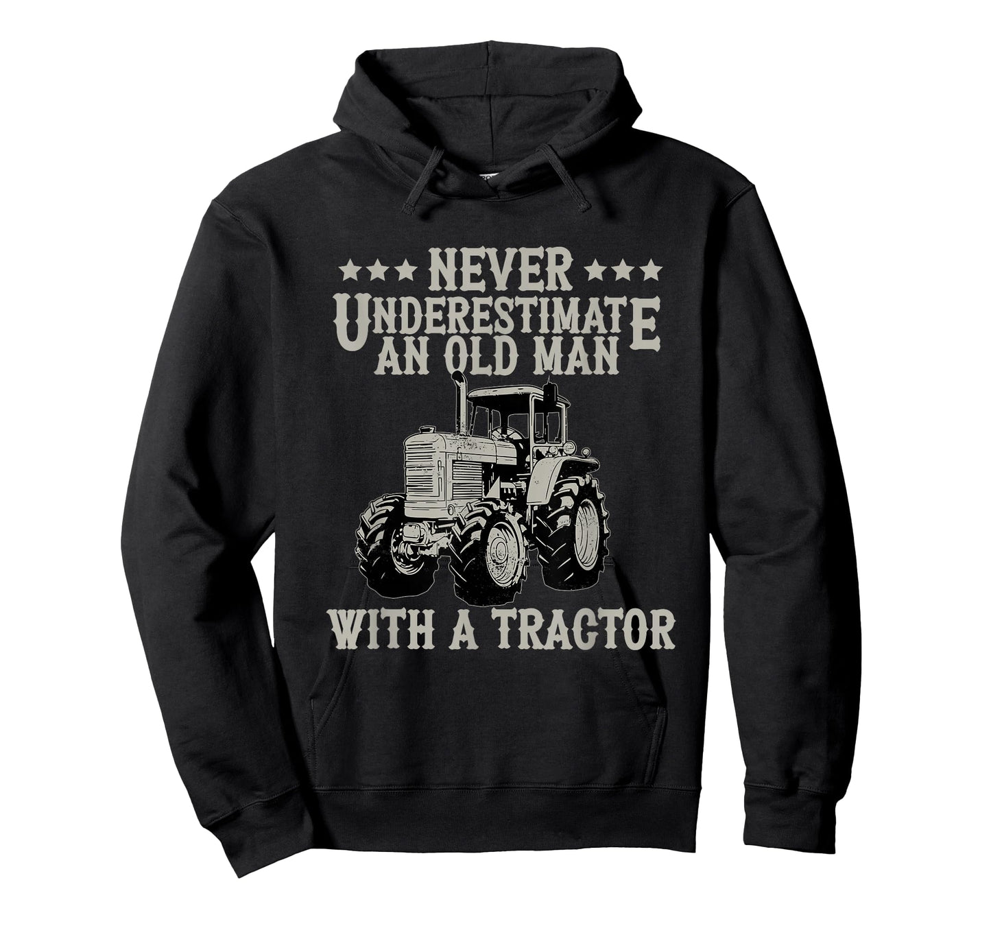 Farmer never underestimate an old man with a tractor T-Shirt