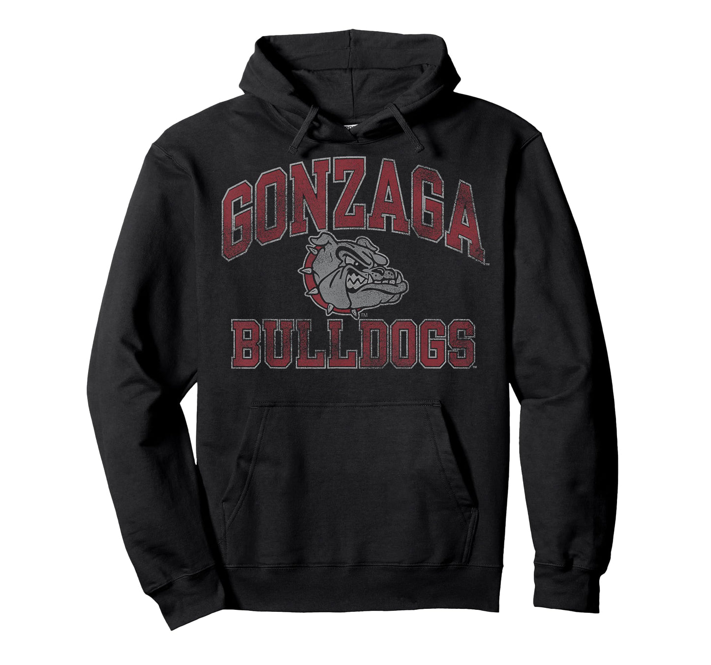 Gonzaga Bulldogs Vintage Worn Navy Officially Licensed T-Shirt
