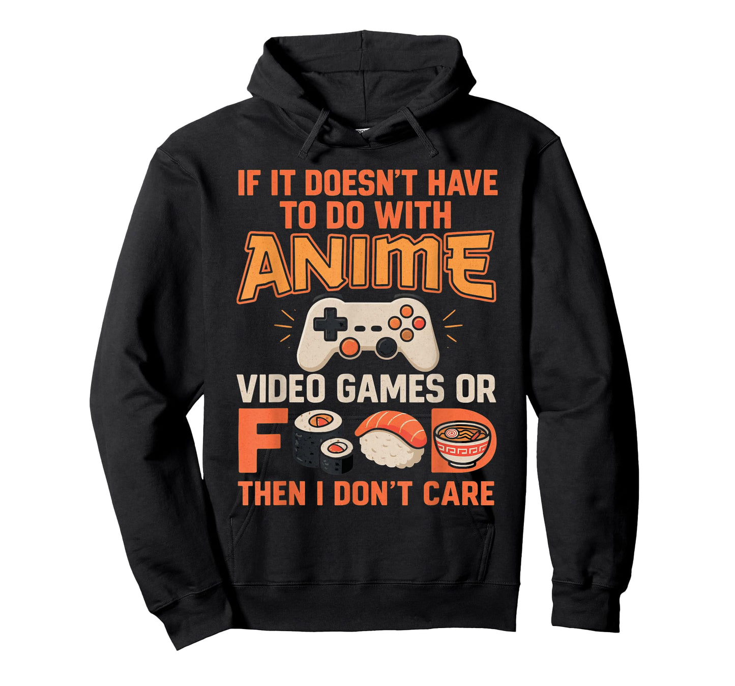 Gaming Otaku Funny Anime Video Games Japanese Food T-Shirt