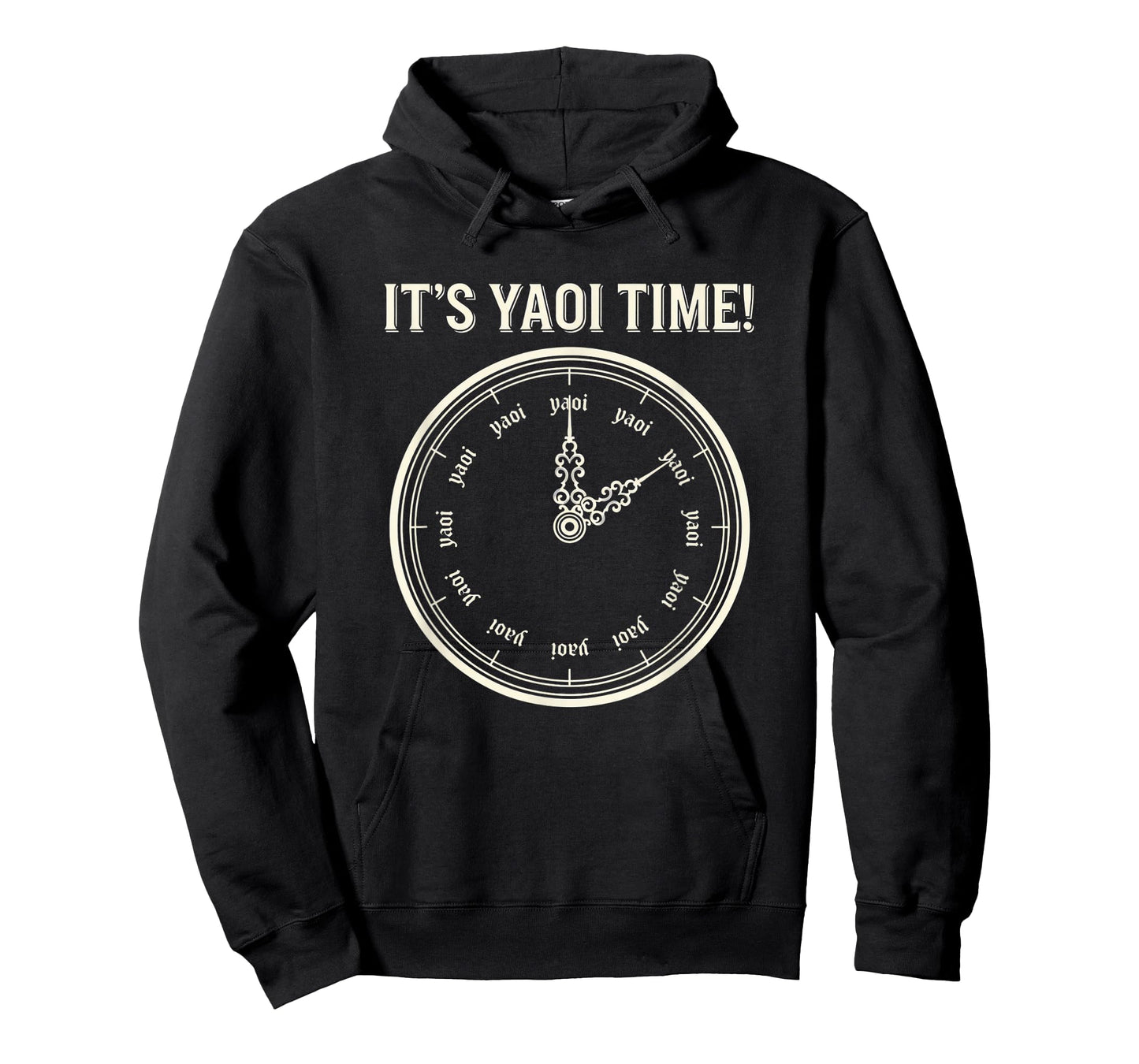 Anime Yaoi Clock, It's Yaoi Time! BL Otaku Manga Fan Design T-Shirt