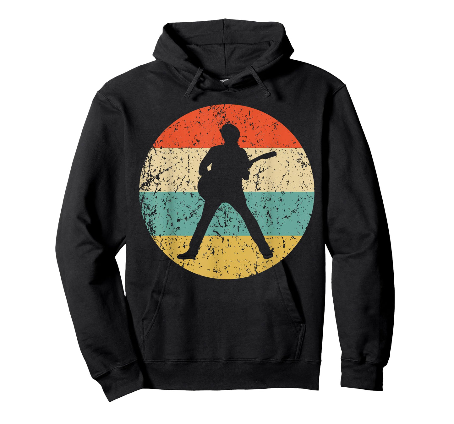 Guitar Vintage Retro Music T-Shirt